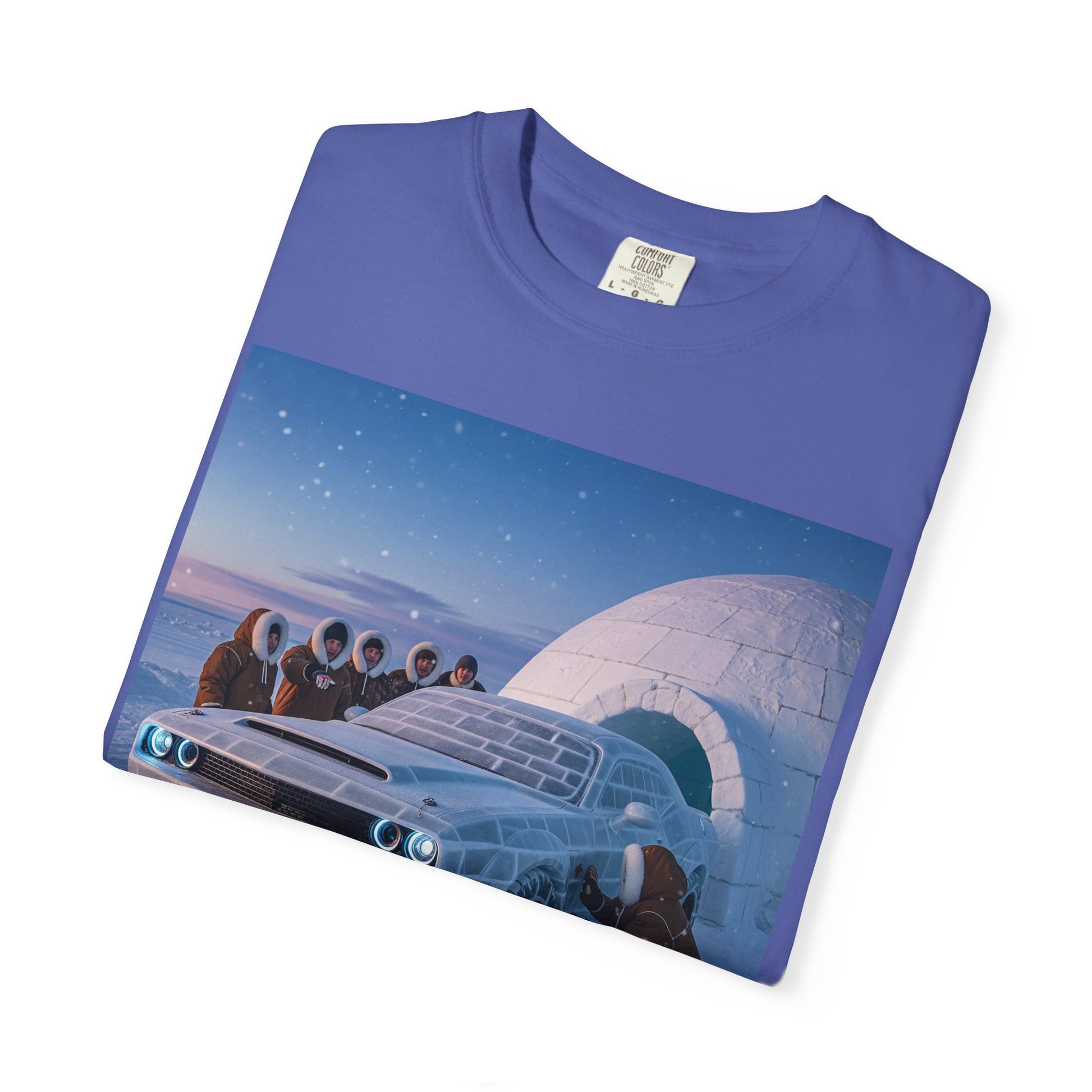 Chill Vibes Unisex T-Shirt, Cool Graphic Tee for Car Lovers, Unique Streetwear, Gift for Him, Winter Fashion, Casual Style