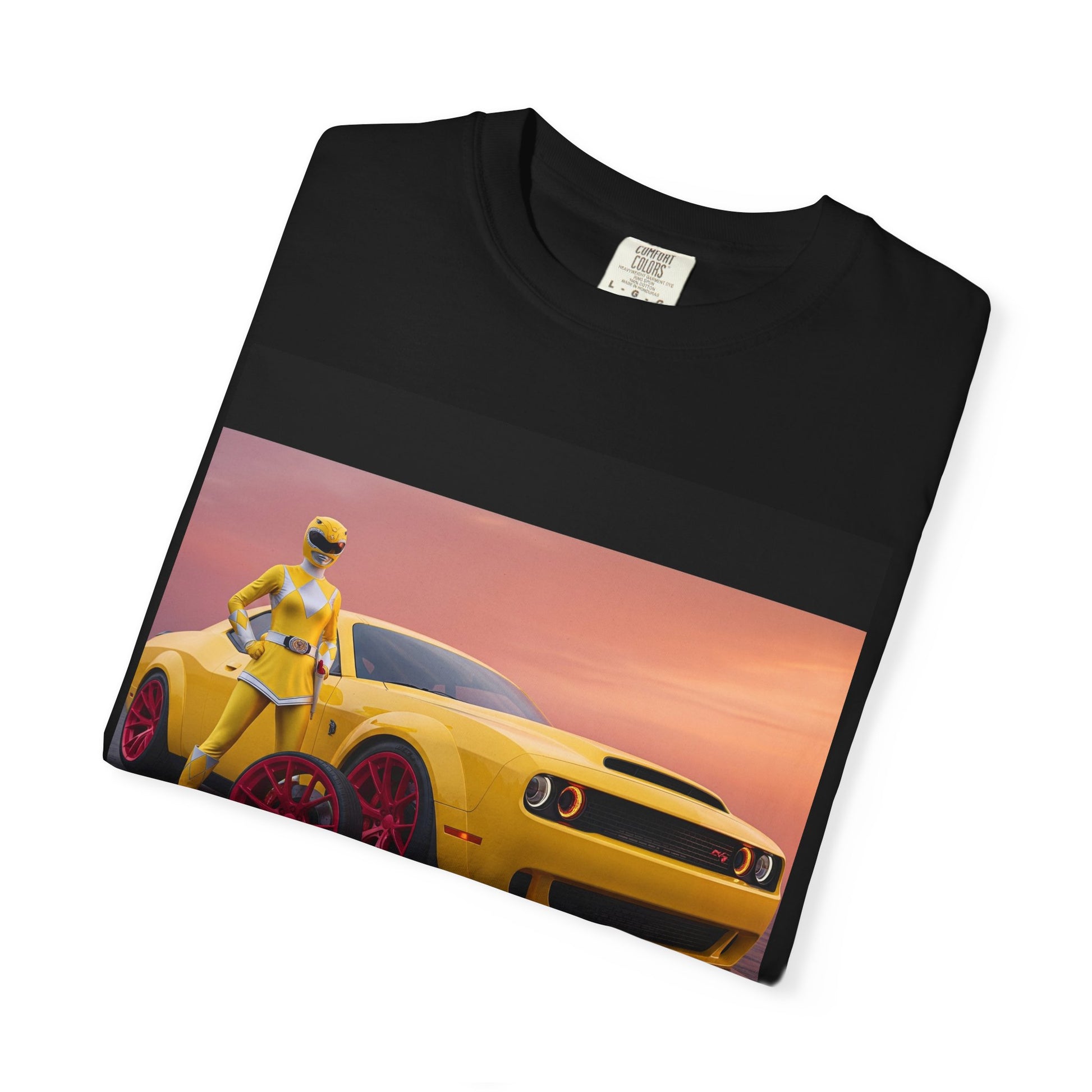 Vibrant Car-Themed Unisex Tee - Perfect Gift for Car Lovers, Streetwear Style, Casual Wear, Automotive Fan Apparel, Birthday Gift