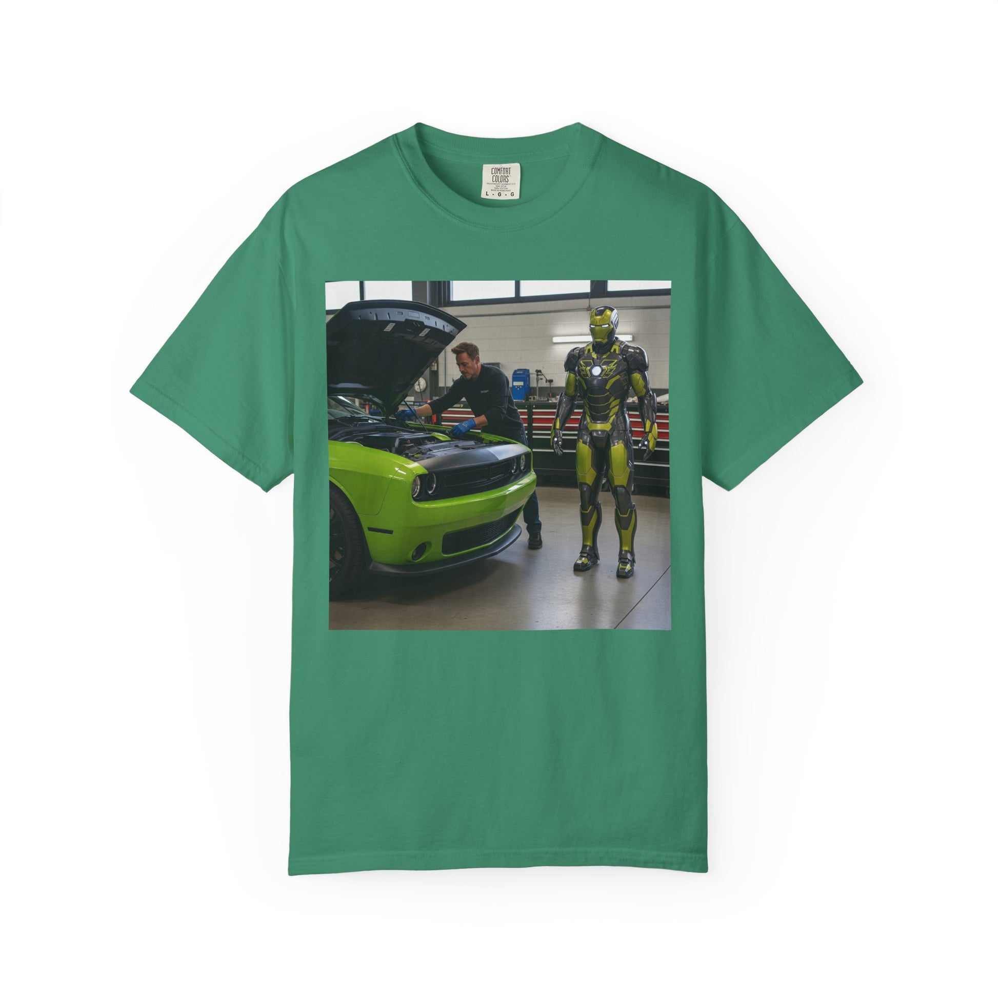 Cool Mechanic Graphic Tee, Unisex Retro Car T-Shirt, Gift for Auto Lovers, Flexible Everyday Wear, Perfect for Birthdays, Father's Day