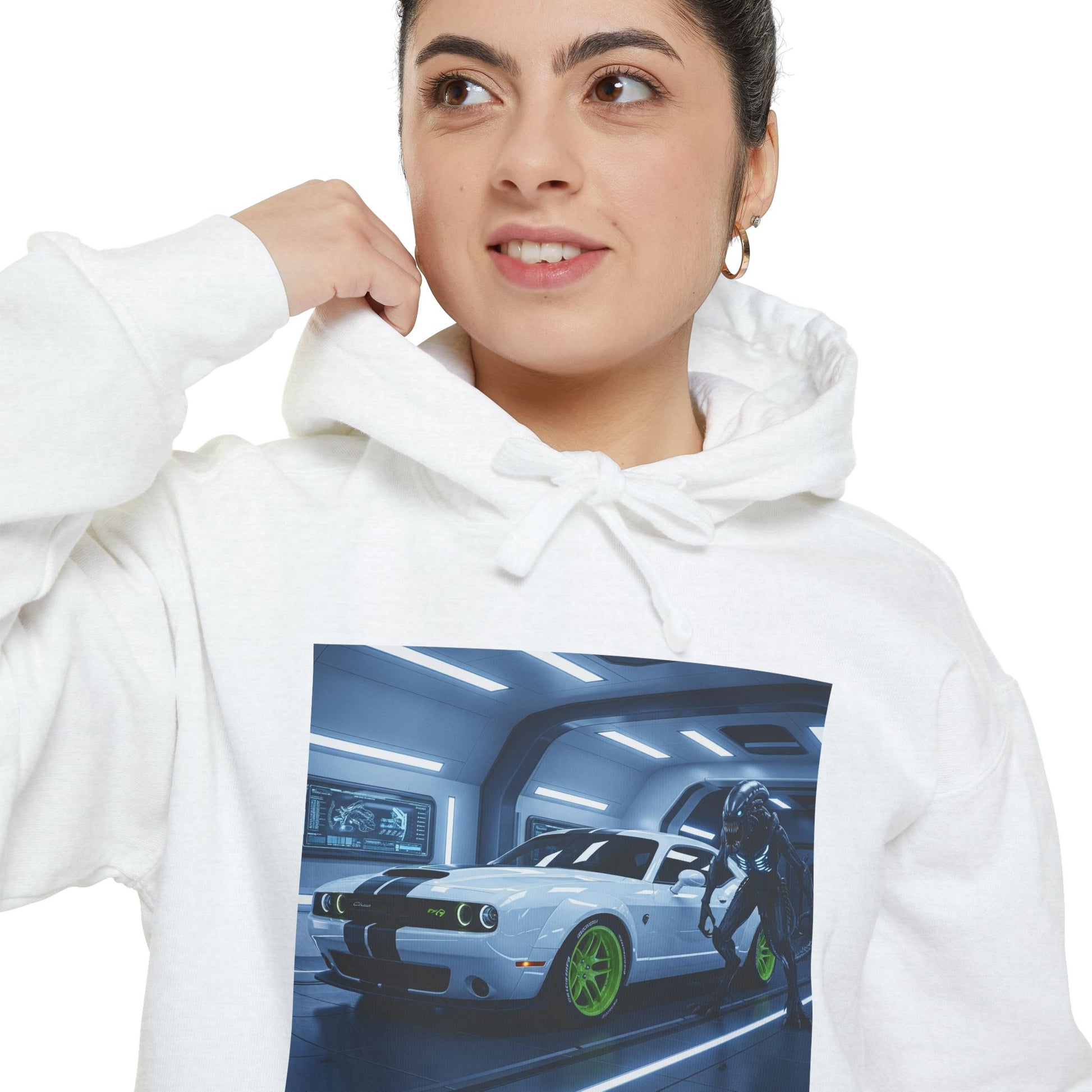 Hoodie - Alien Challenger Design