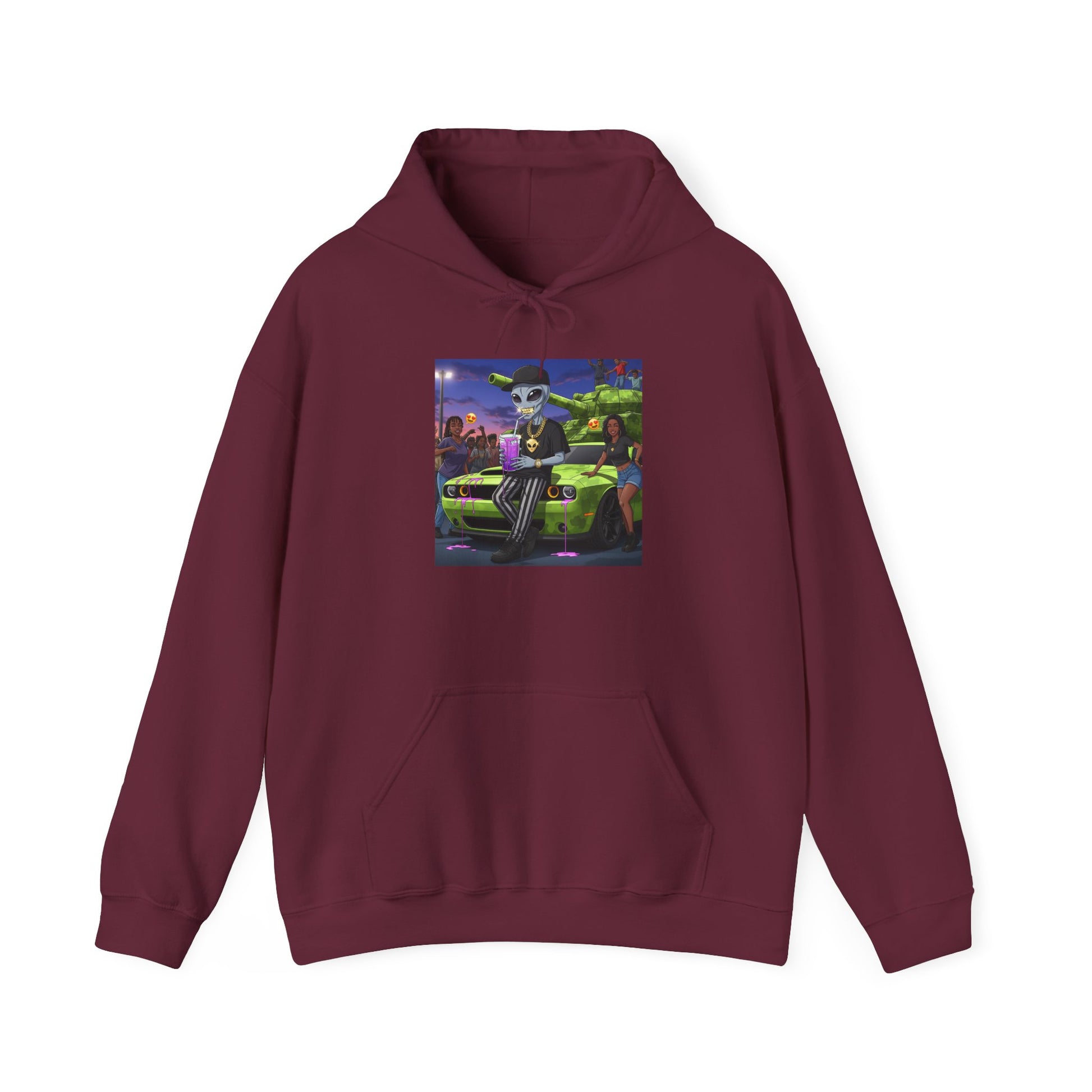 Vibrant Graphic Hoodie for Creative Souls | Cozy Streetwear, Retro Gift, Unisex Fashion, Urban Style, Artistic Apparel, Everyday Comfort