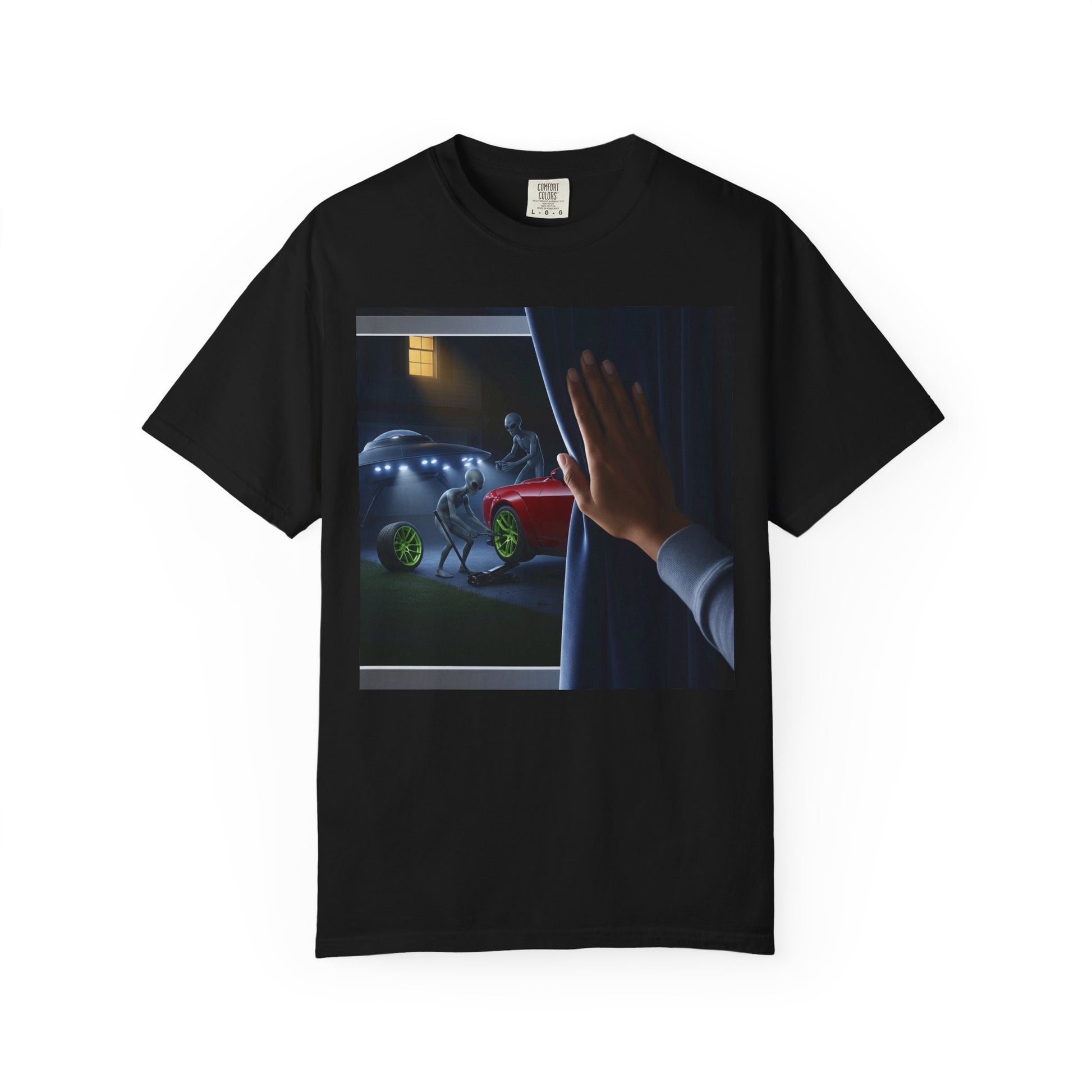 Whimsical Unisex Garment-Dyed T-shirt featuring Playful Design, Perfect for Gifts, Casual Wear, Parties, and Everyday Fun
