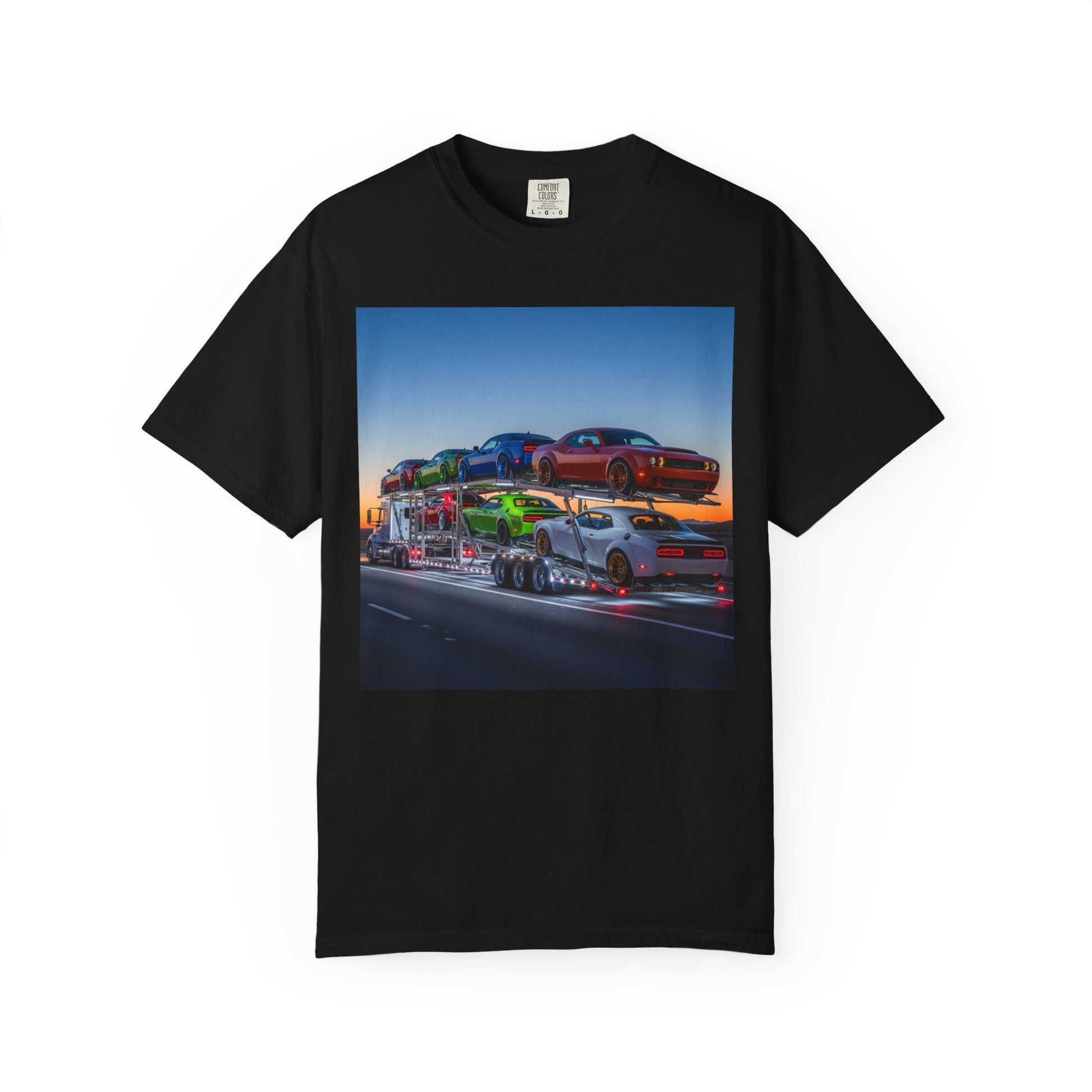 Vintage Car Transport Unisex T-shirt, Retro Car Lover Gift, Automotive Graphic Tee, Car Enthusiast Apparel, Nostalgic Summer Wear