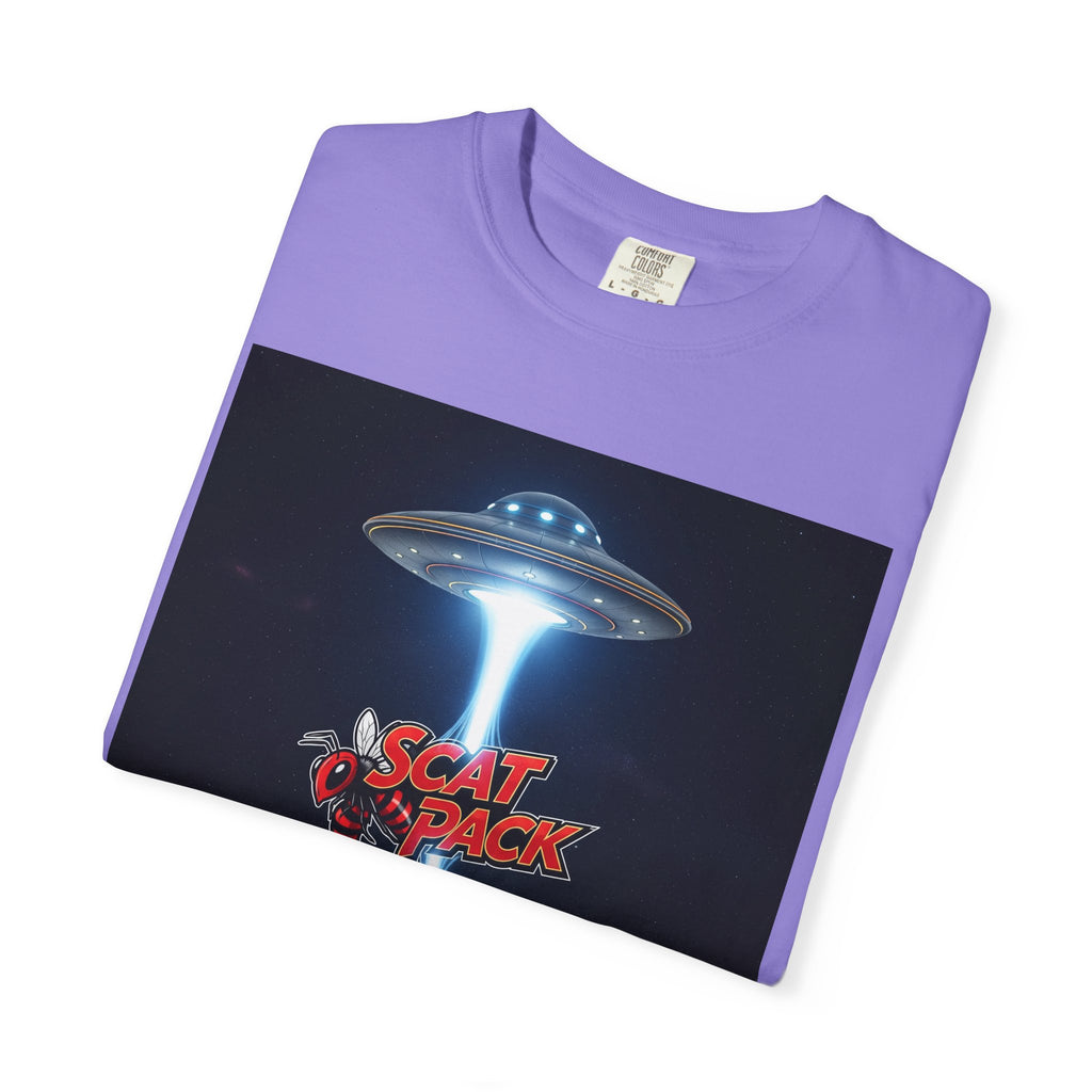 Sci-Fi Graphic T-Shirt, Unisex Tee, UFO T-Shirt, Gamer Apparel, Fun Gift for Space Lovers, Casual Wear