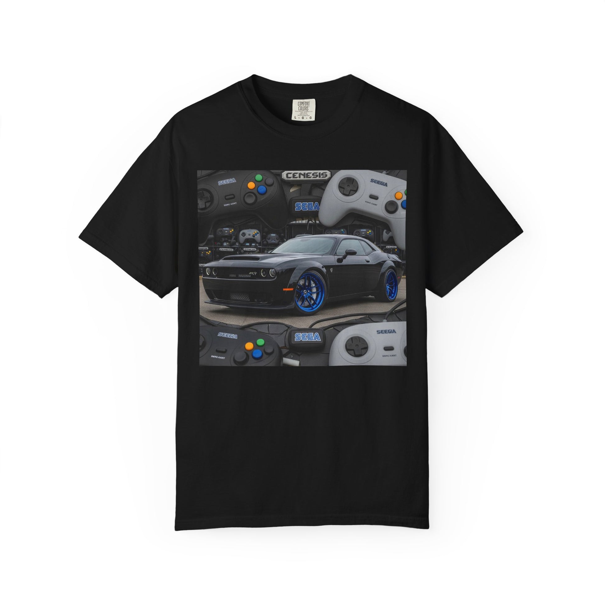 Retro Gamer T-Shirt, Unisex Gaming Tee, Video Game Lover Gift, Car Enthusiast Shirt, Fun Graphic Tee, Perfect for Gamers
