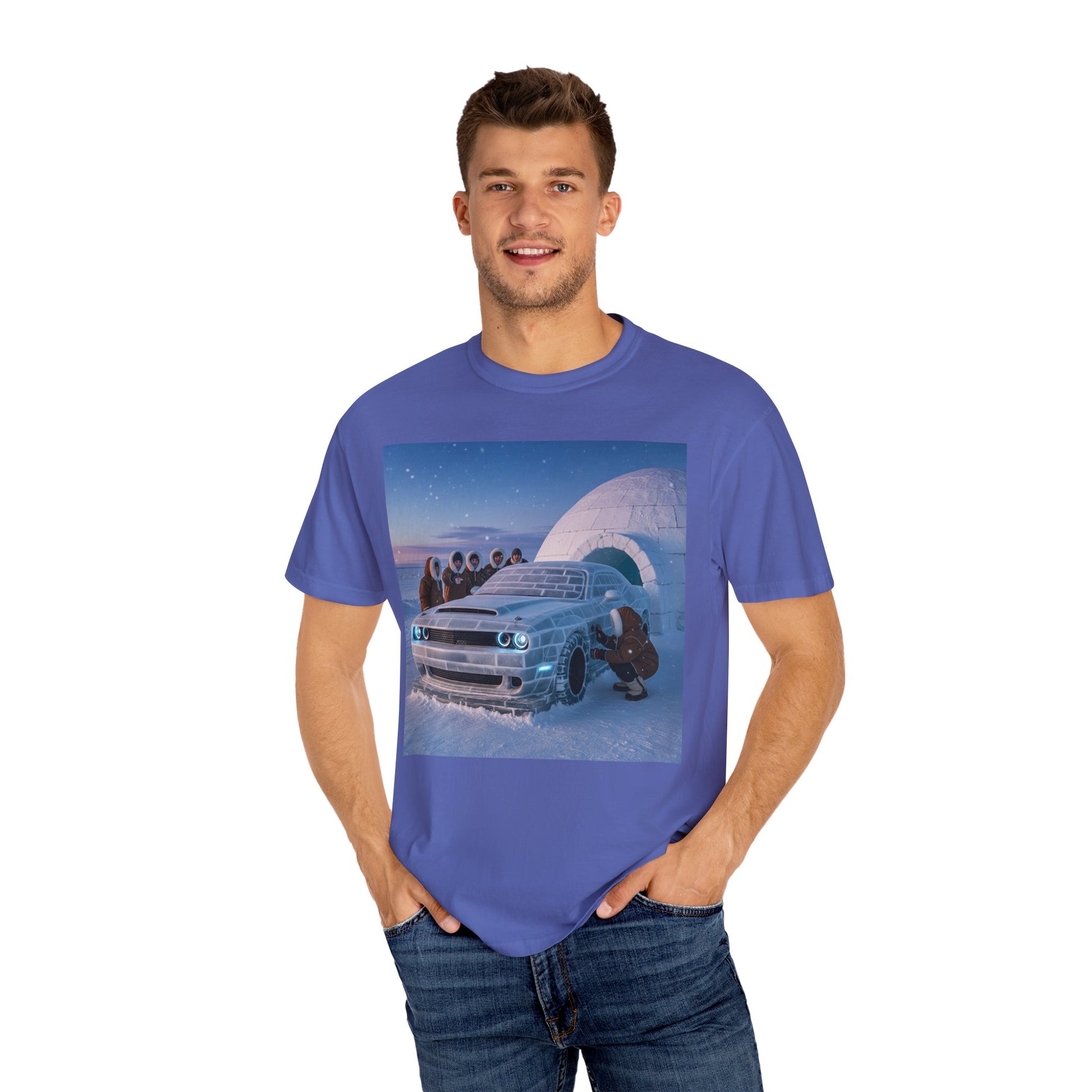 Chill Vibes Unisex T-Shirt, Cool Graphic Tee for Car Lovers, Unique Streetwear, Gift for Him, Winter Fashion, Casual Style