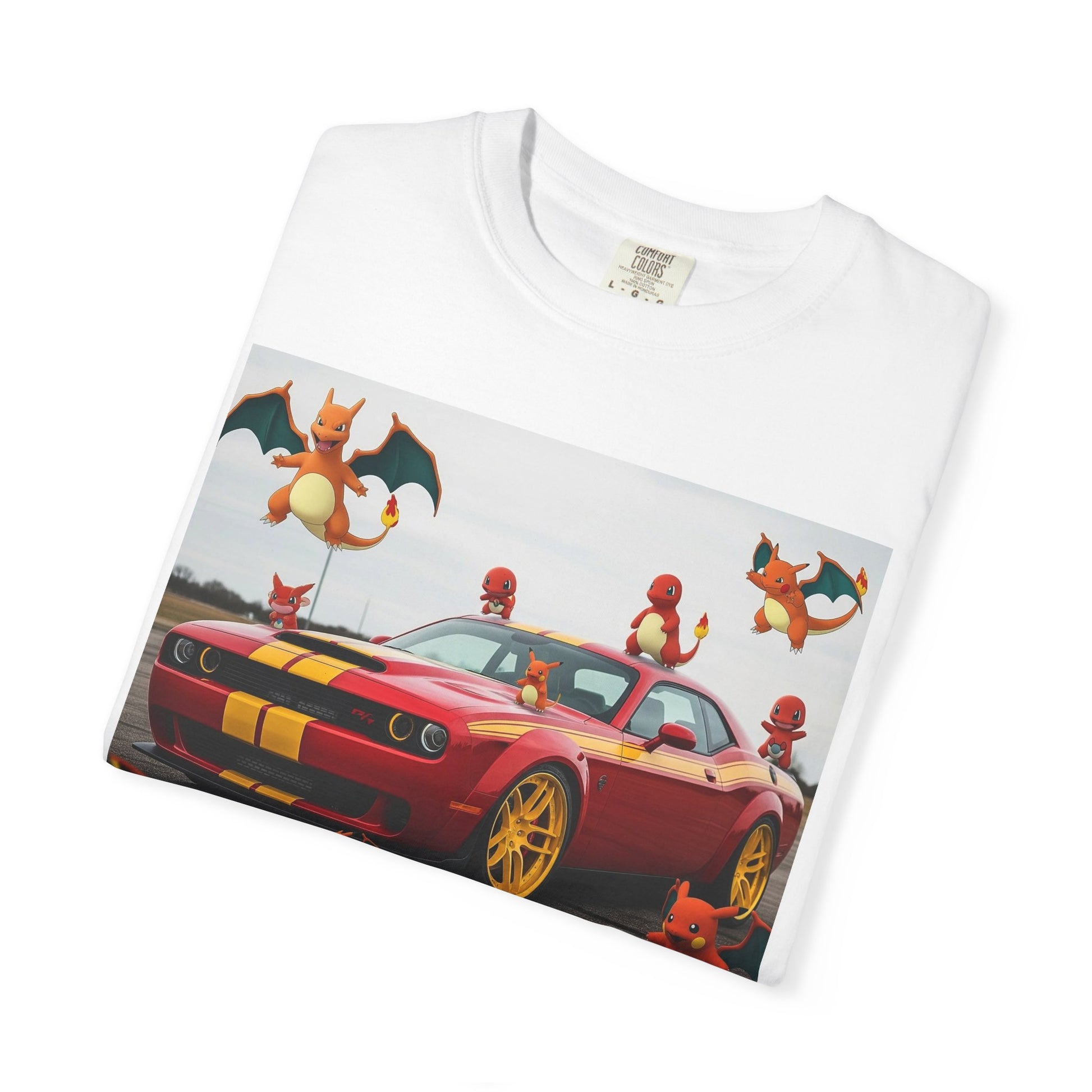 Car Enthusiast T-Shirt, Gamer Tee, Unisex Graphic Tee, Funny Car Shirt, Poke Fan Gift