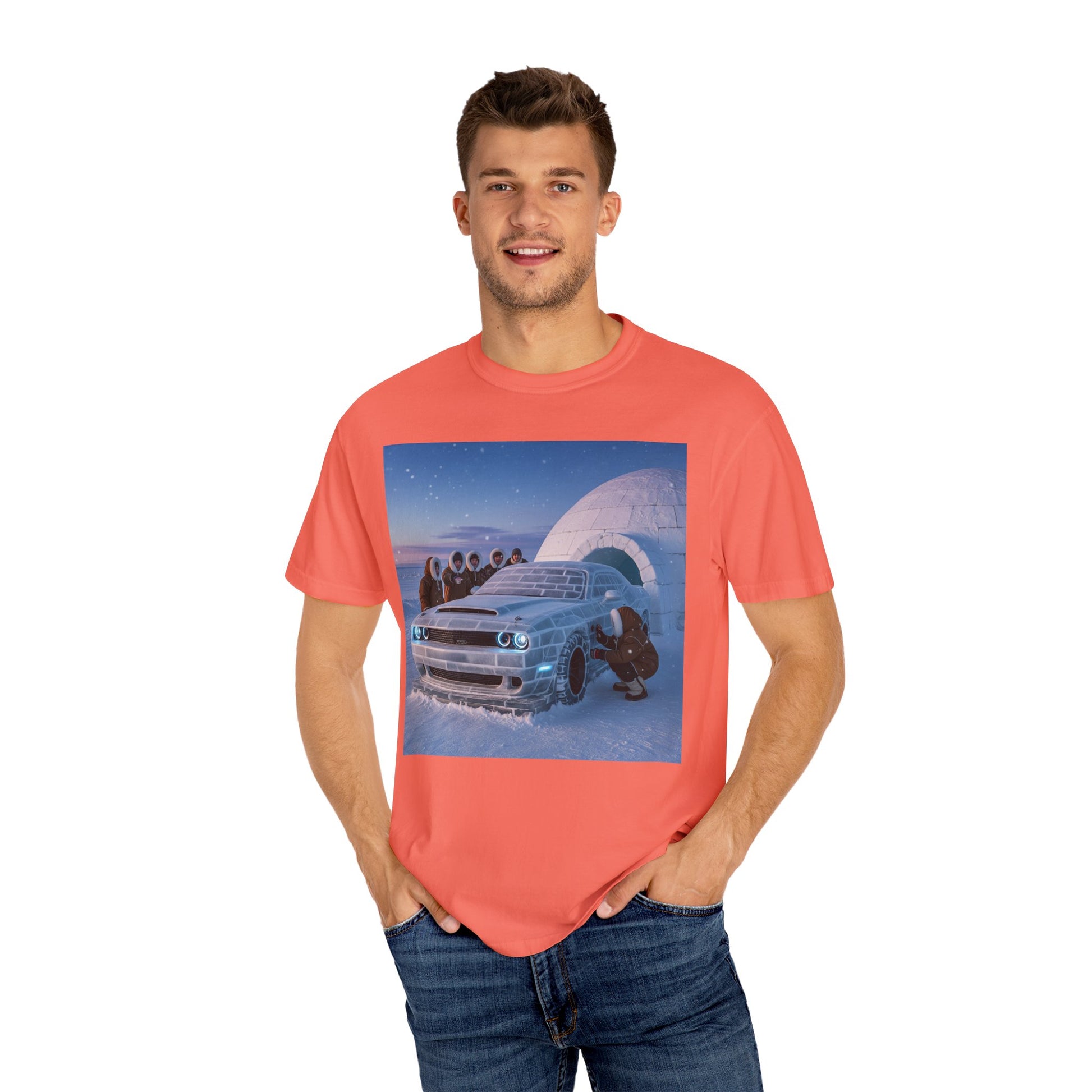 Chill Vibes Unisex T-Shirt, Cool Graphic Tee for Car Lovers, Unique Streetwear, Gift for Him, Winter Fashion, Casual Style