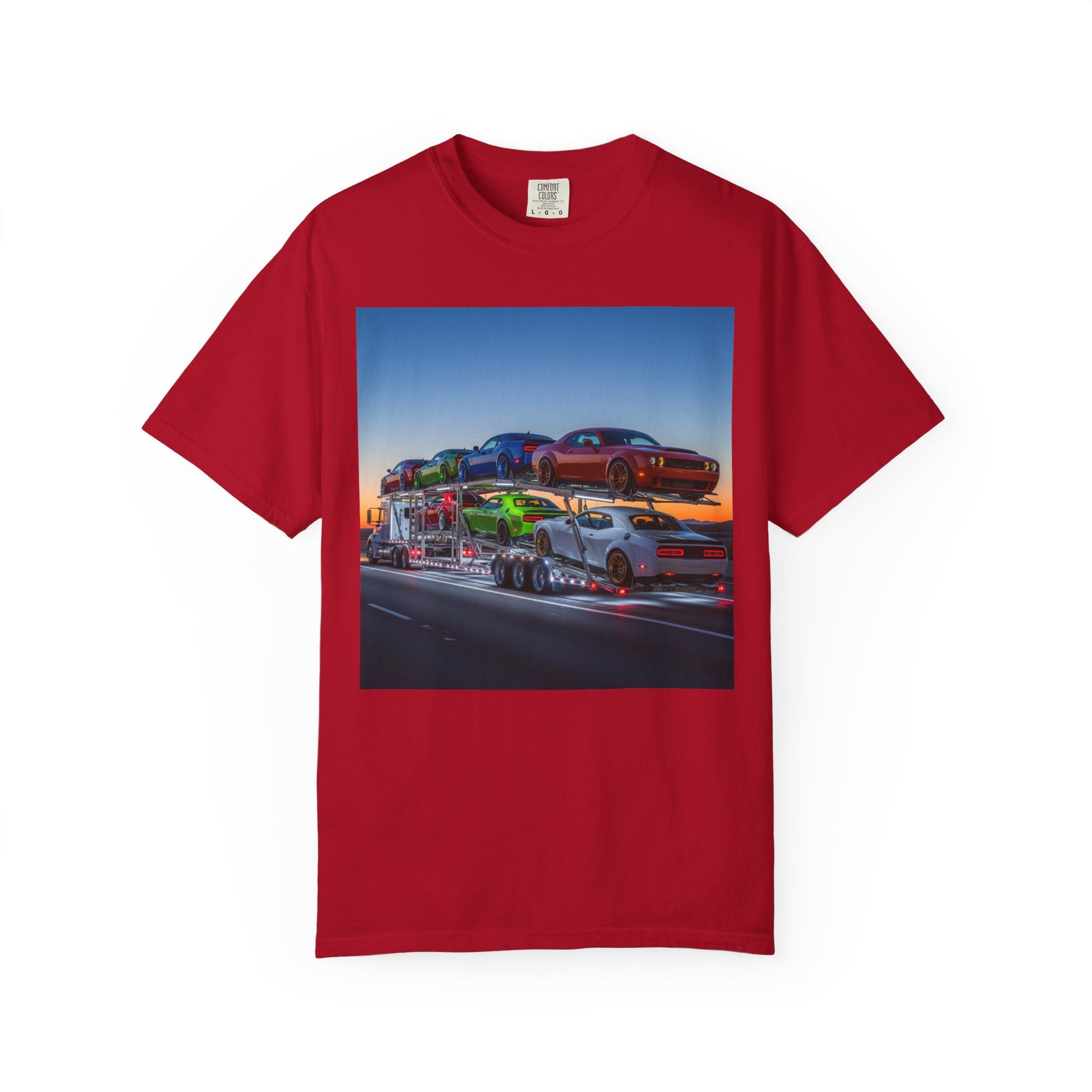 Vintage Car Transport Unisex T-shirt, Retro Car Lover Gift, Automotive Graphic Tee, Car Enthusiast Apparel, Nostalgic Summer Wear