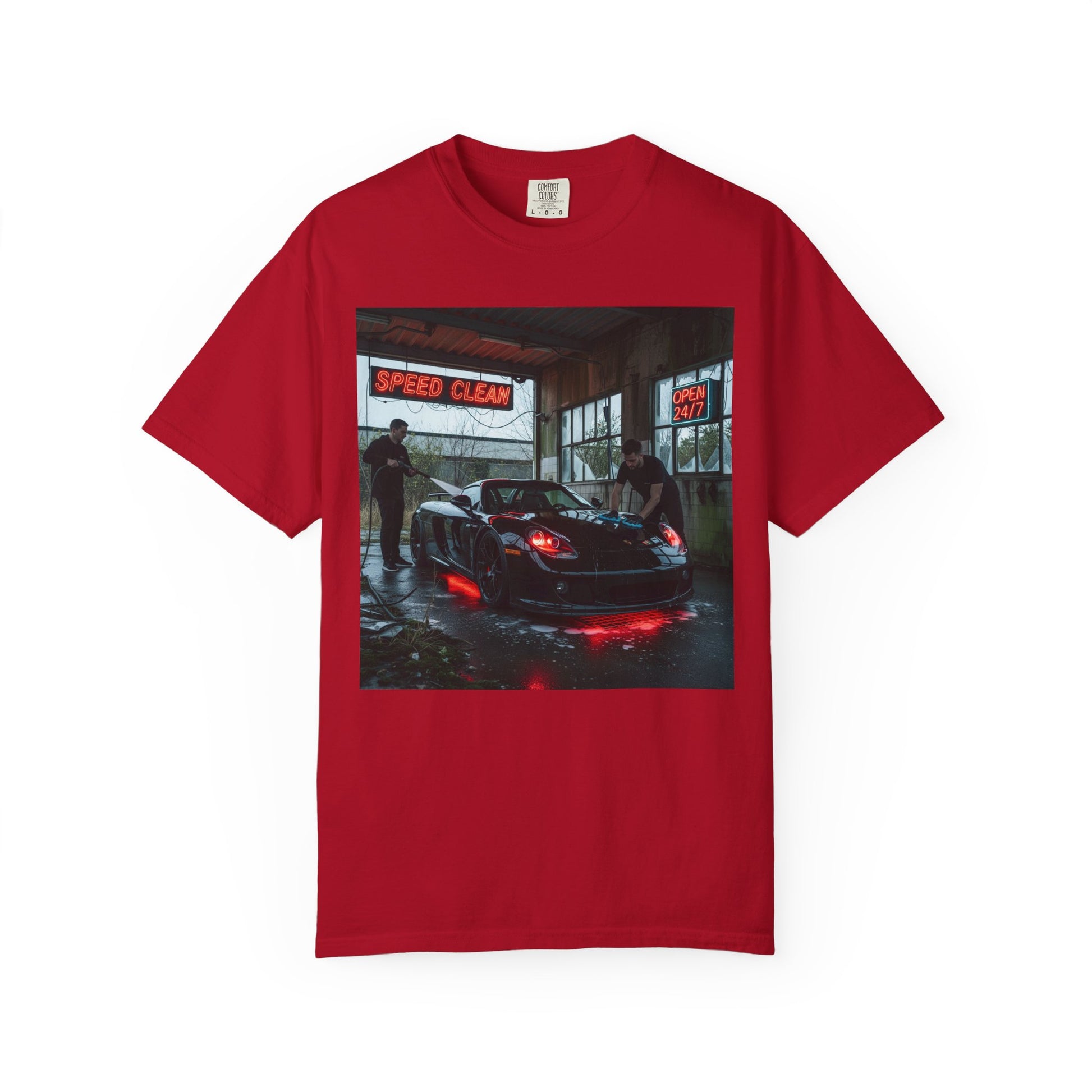 Car Enthusiast T-Shirt - Speed Clear Design, Garage Apparel, Gift for Gearheads, Automotive Fashion, Unisex Streetwear