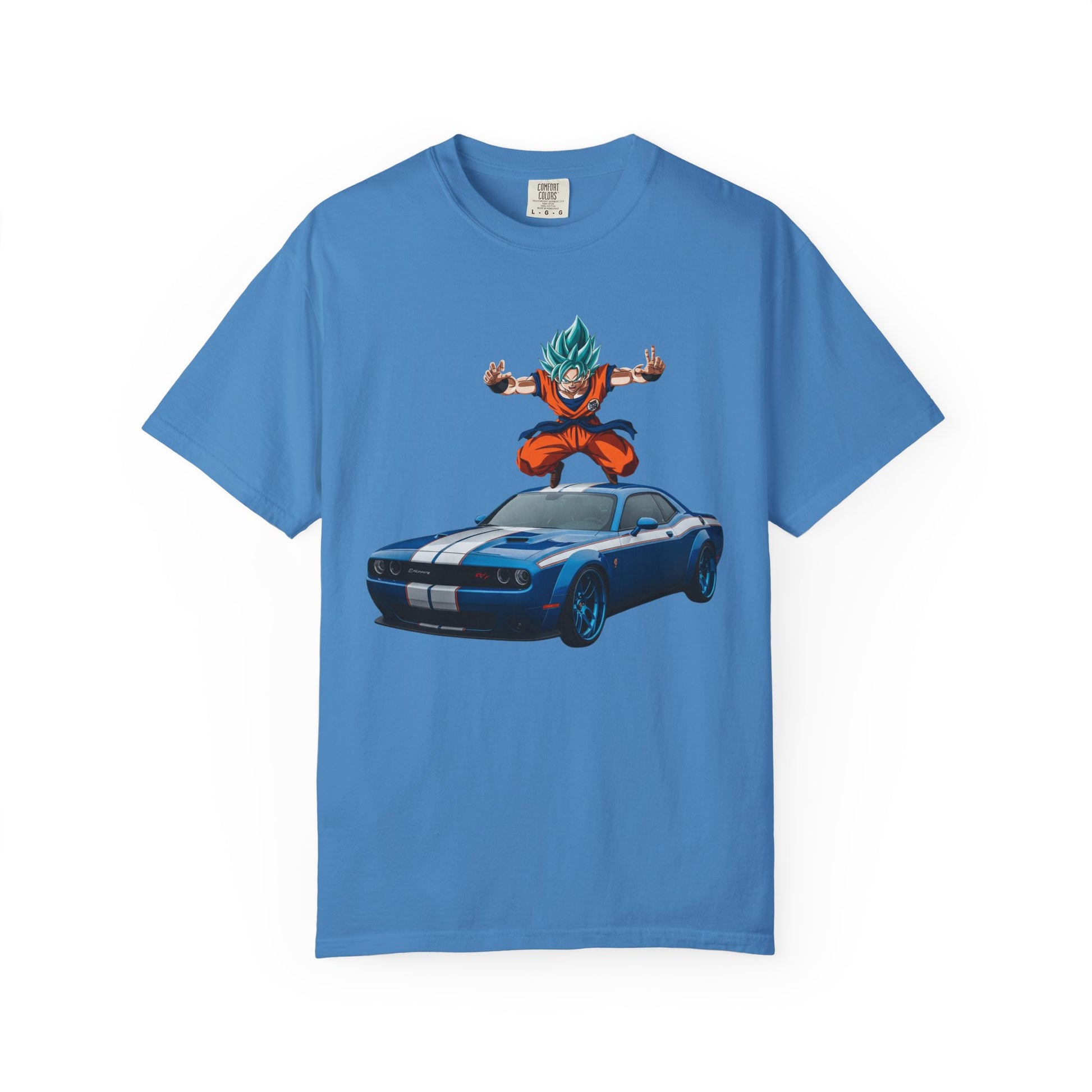 Dragon Ball Z Super Saiyan T-Shirt, Unisex Graphic Tee, Anime Fan Gift, Car Enthusiast Apparel, Casual Wear, Birthday Surprise