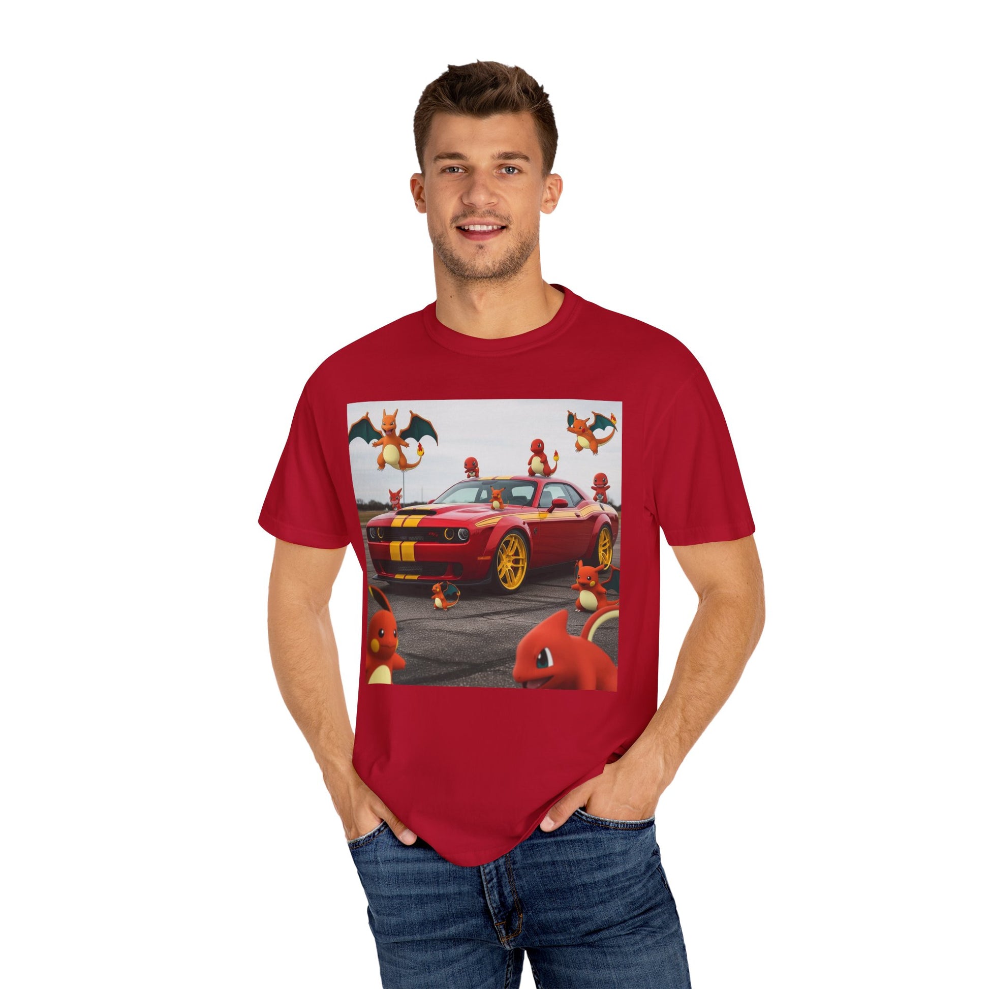 Car Enthusiast T-Shirt, Gamer Tee, Unisex Graphic Tee, Funny Car Shirt, Poke Fan Gift
