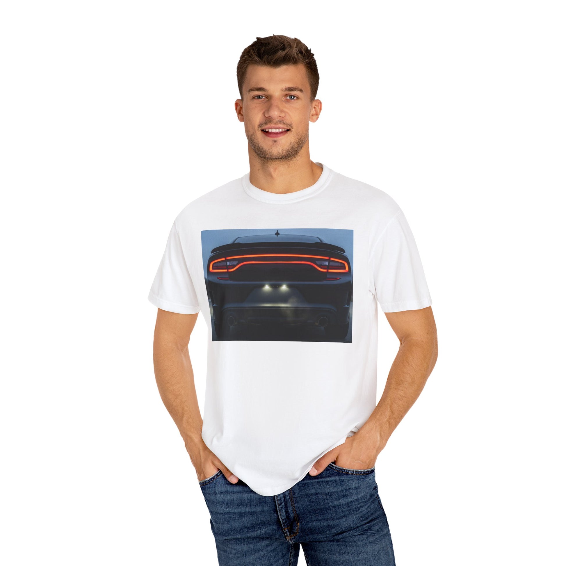 Unisex Car Enthusiast T-Shirt | Garment-Dyed, Casual Gift for Car Lovers, Automotive Apparel, Road Trip Essentials, Unique Gift for Him/Her