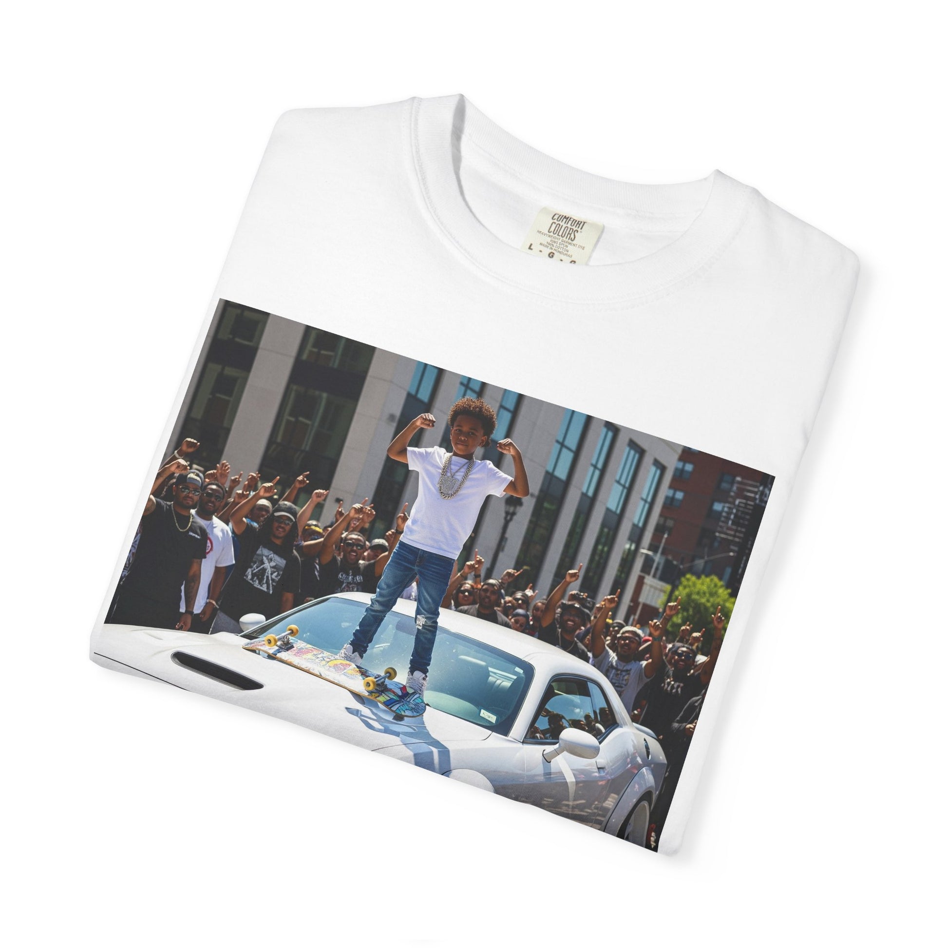 Street Style Unisex T-shirt - Cool, Casual Vibe, Perfect for Car Lovers, Summer Outings, Gifts for Him/Her, Statement Piece
