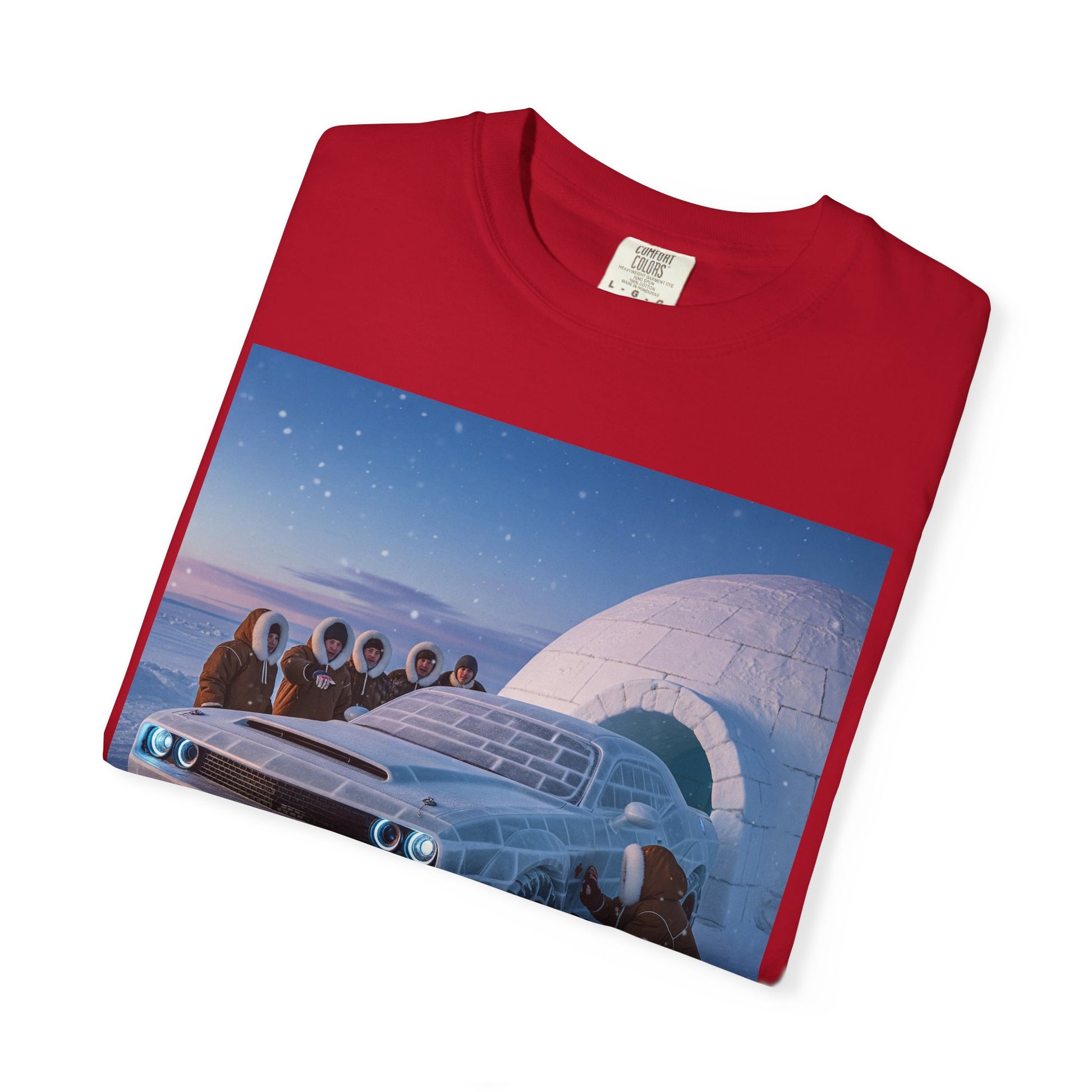 Chill Vibes Unisex T-Shirt, Cool Graphic Tee for Car Lovers, Unique Streetwear, Gift for Him, Winter Fashion, Casual Style