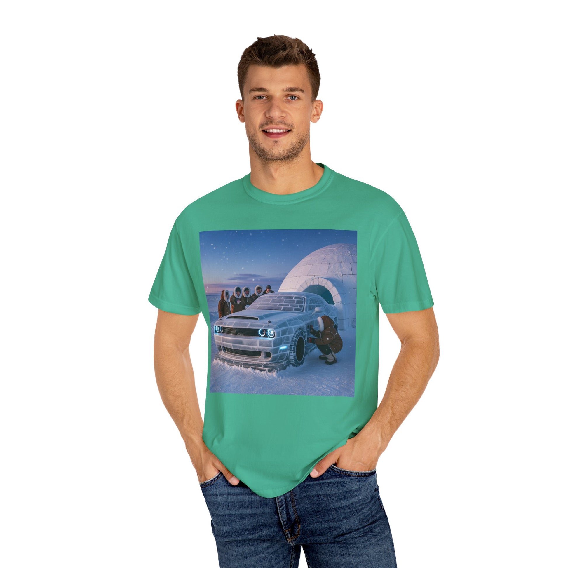 Chill Vibes Unisex T-Shirt, Cool Graphic Tee for Car Lovers, Unique Streetwear, Gift for Him, Winter Fashion, Casual Style