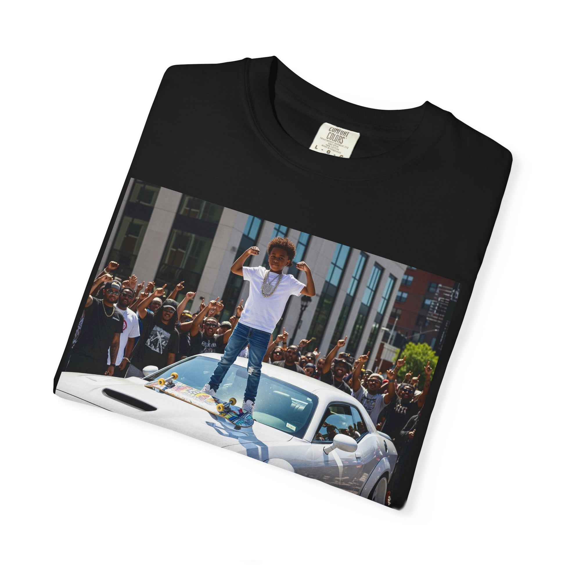 Street Style Unisex T-shirt - Cool, Casual Vibe, Perfect for Car Lovers, Summer Outings, Gifts for Him/Her, Statement Piece