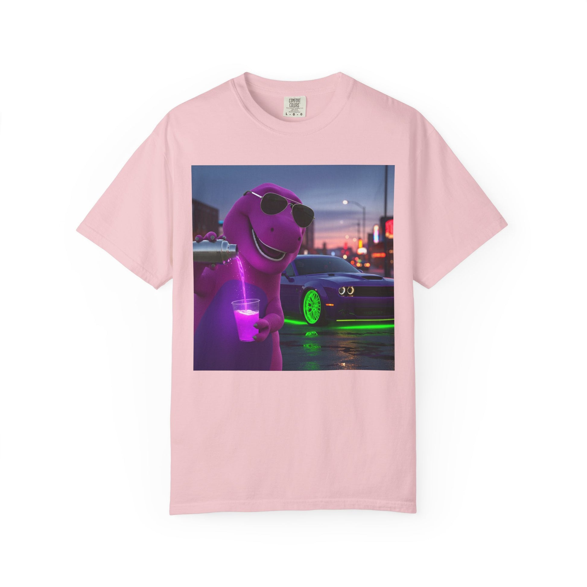 Chill Vibes Unisex T-Shirt - Fun Dinosaur Graphic Tee, Casual Streetwear, Funny Gift, Festive Party, Trendy Summer Style
