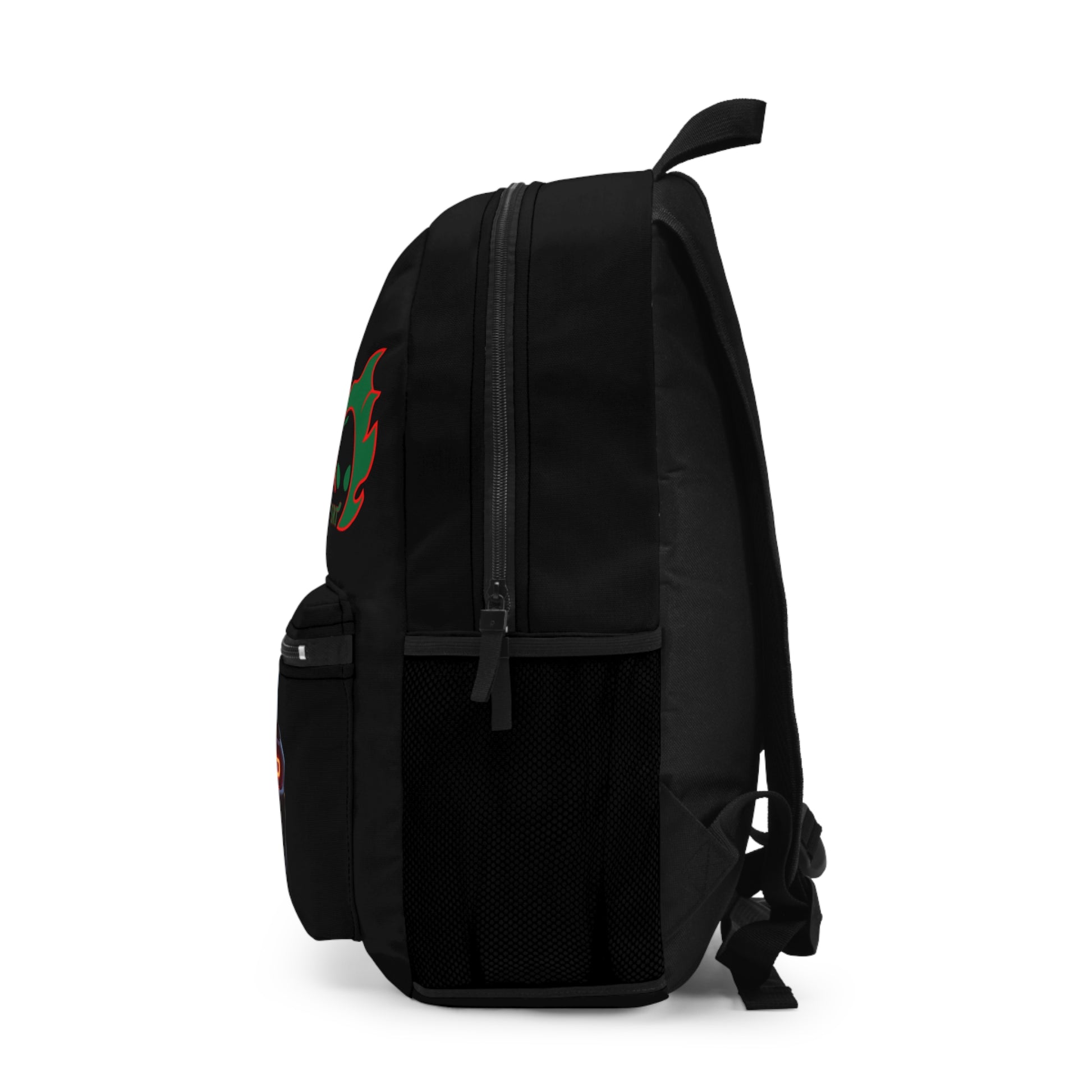 SRT Alien Design Backpack, Stylish School Bag, Perfect for Teens, Unique Gift for Car Lovers, Trendy Back to School Accessories