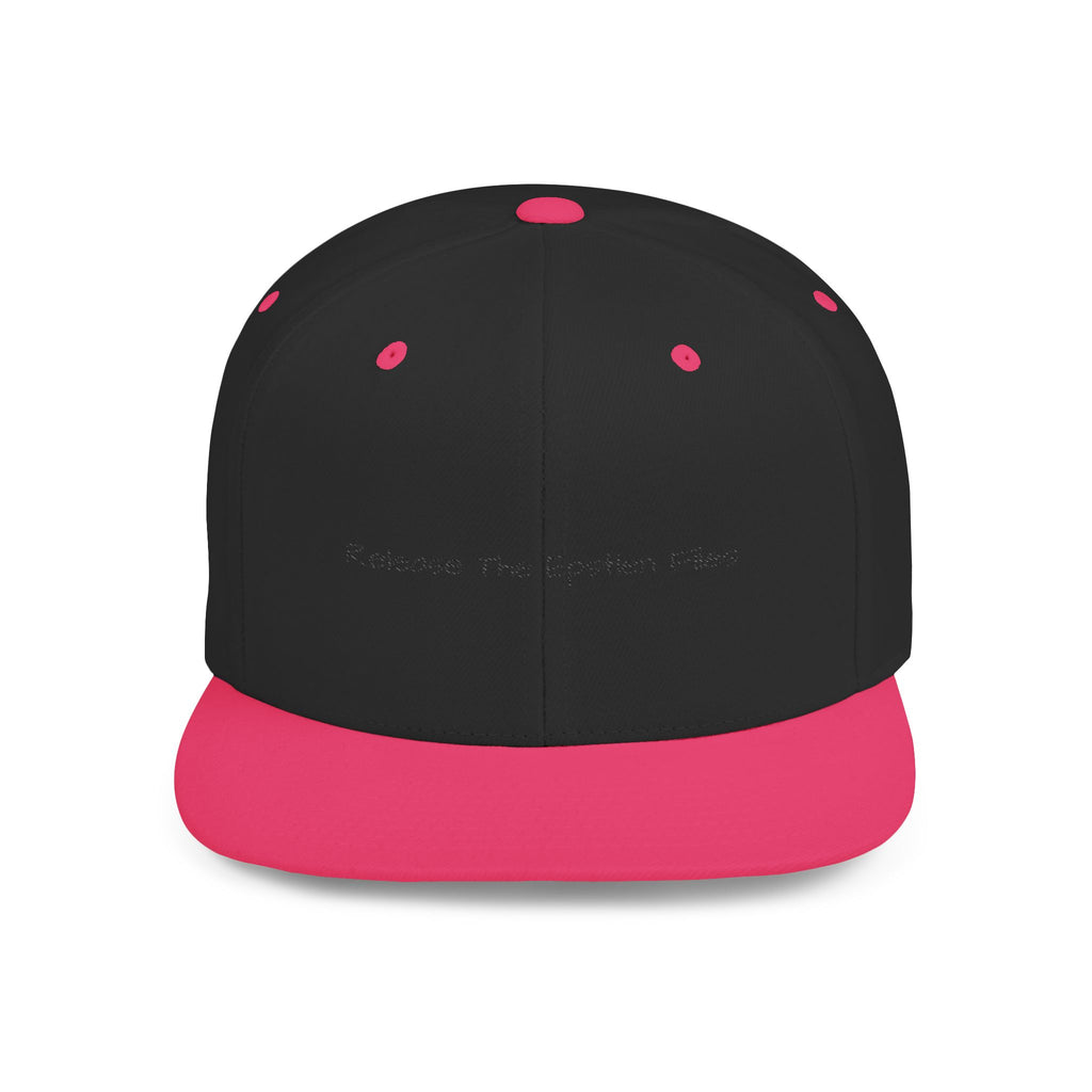 Stylish Flat Bill Snapback Cap - 'Release The Epstein Files', Trendy Hat for Supporters, Gift, Casual, Everyday Wear, Unisex