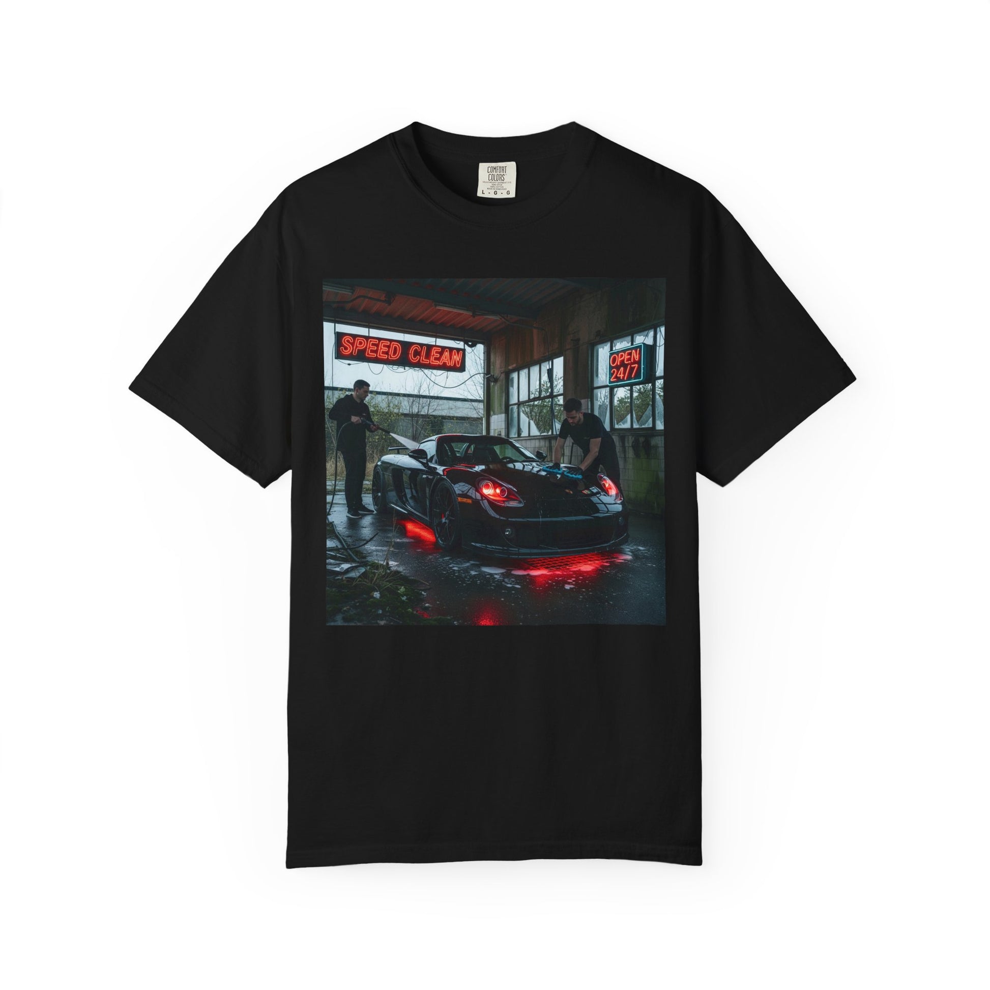 Car Enthusiast T-Shirt - Speed Clear Design, Garage Apparel, Gift for Gearheads, Automotive Fashion, Unisex Streetwear