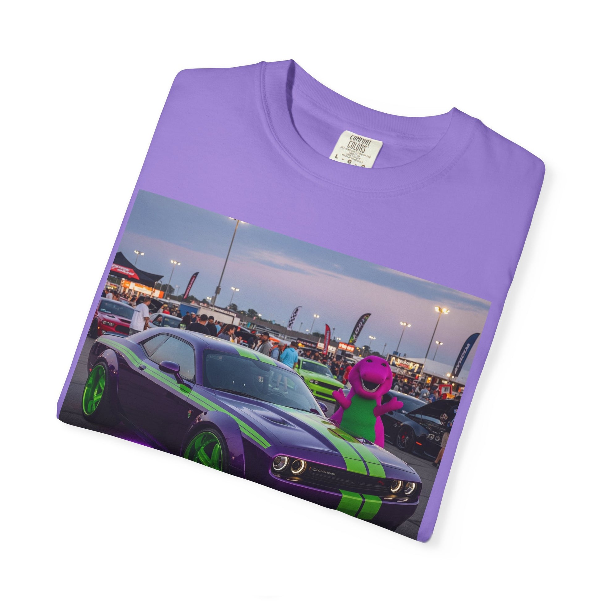 Neon Car Vibe T-Shirt, Car Enthusiast Shirt, Unisex Graphic Tee, Automotive Gift, Casual Wear, Street Style, Car Show Tee