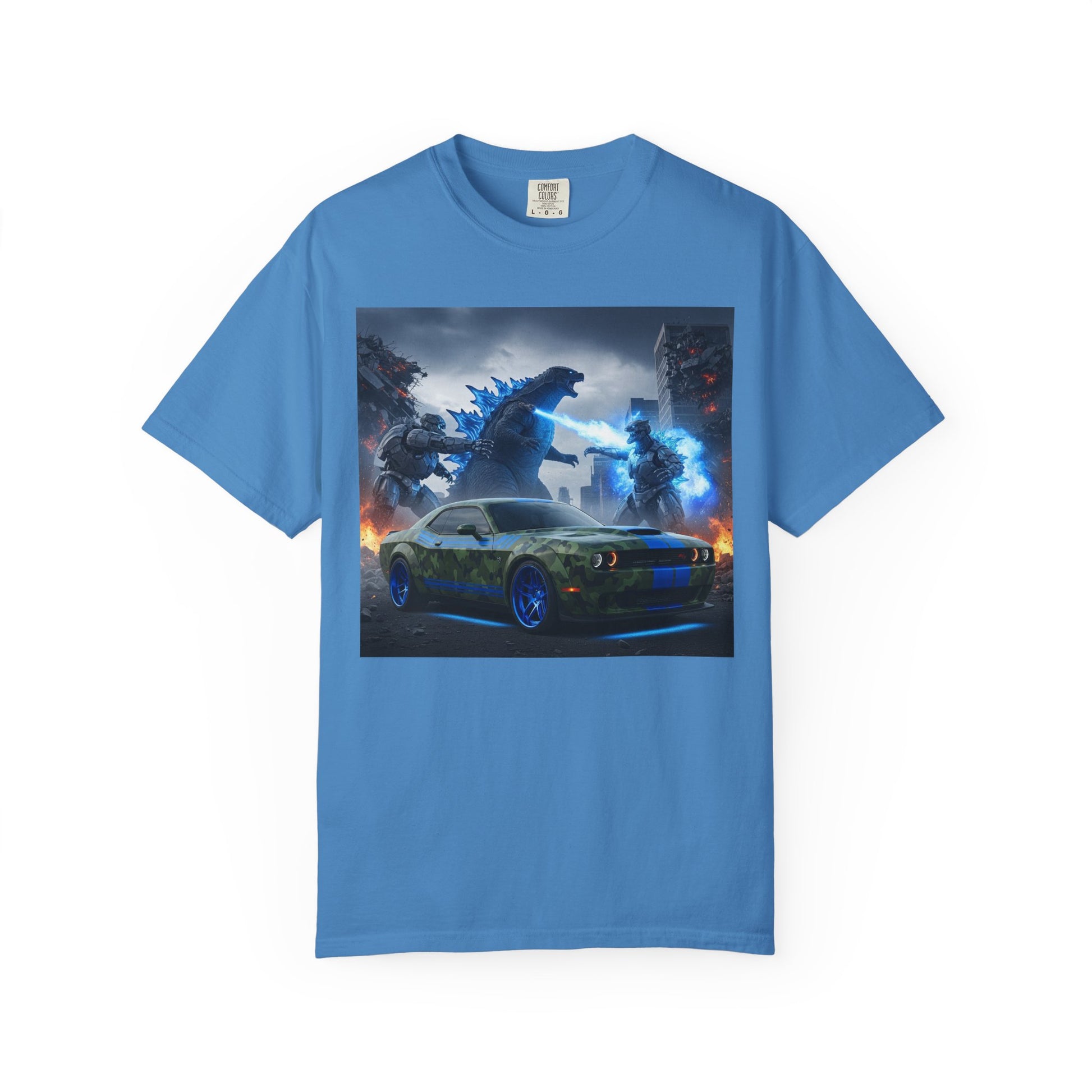 Zilla Adventure Unisex T-Shirt, Perfect for Gamers, Car Lovers, Movie Nights, Fun Gift Idea