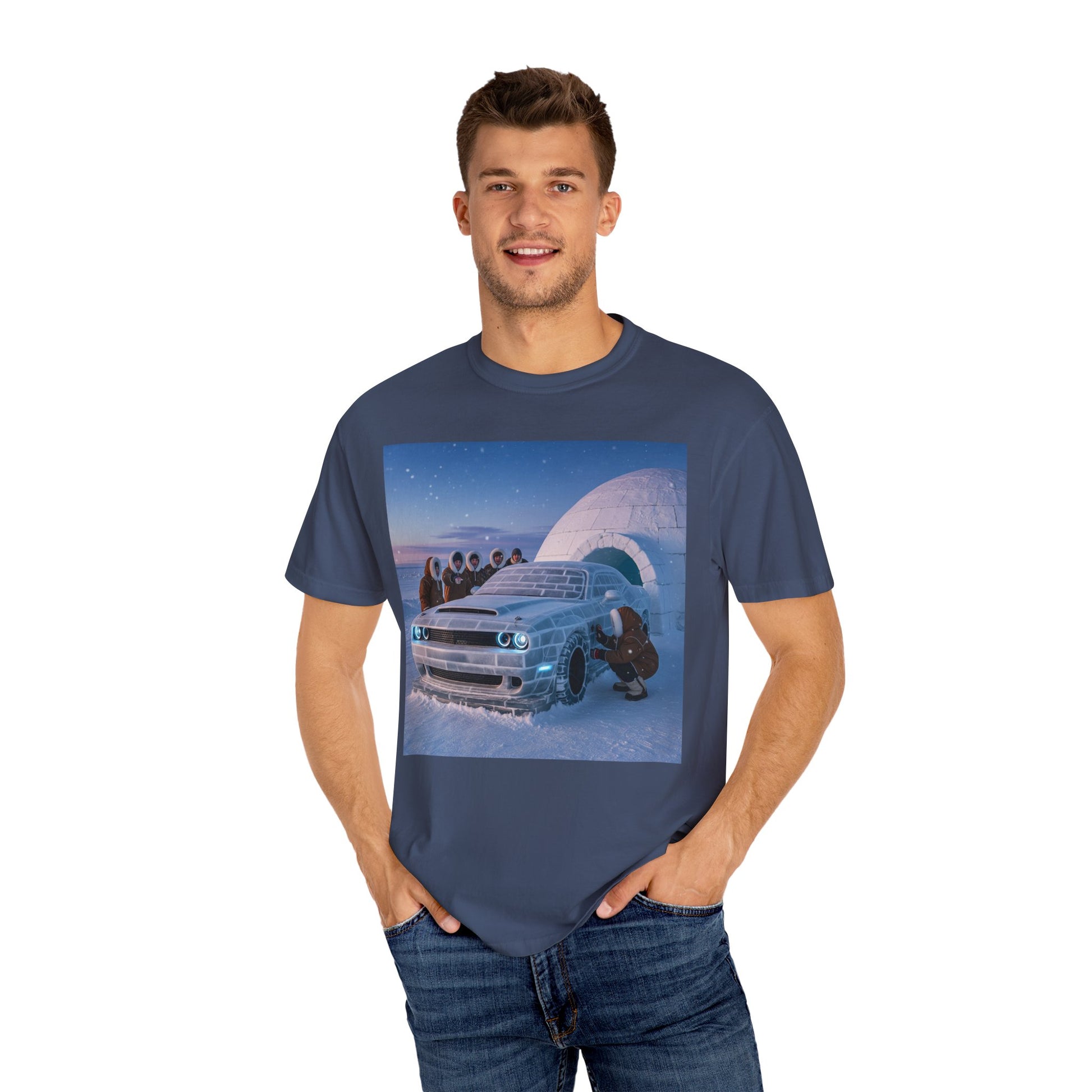 Chill Vibes Unisex T-Shirt, Cool Graphic Tee for Car Lovers, Unique Streetwear, Gift for Him, Winter Fashion, Casual Style