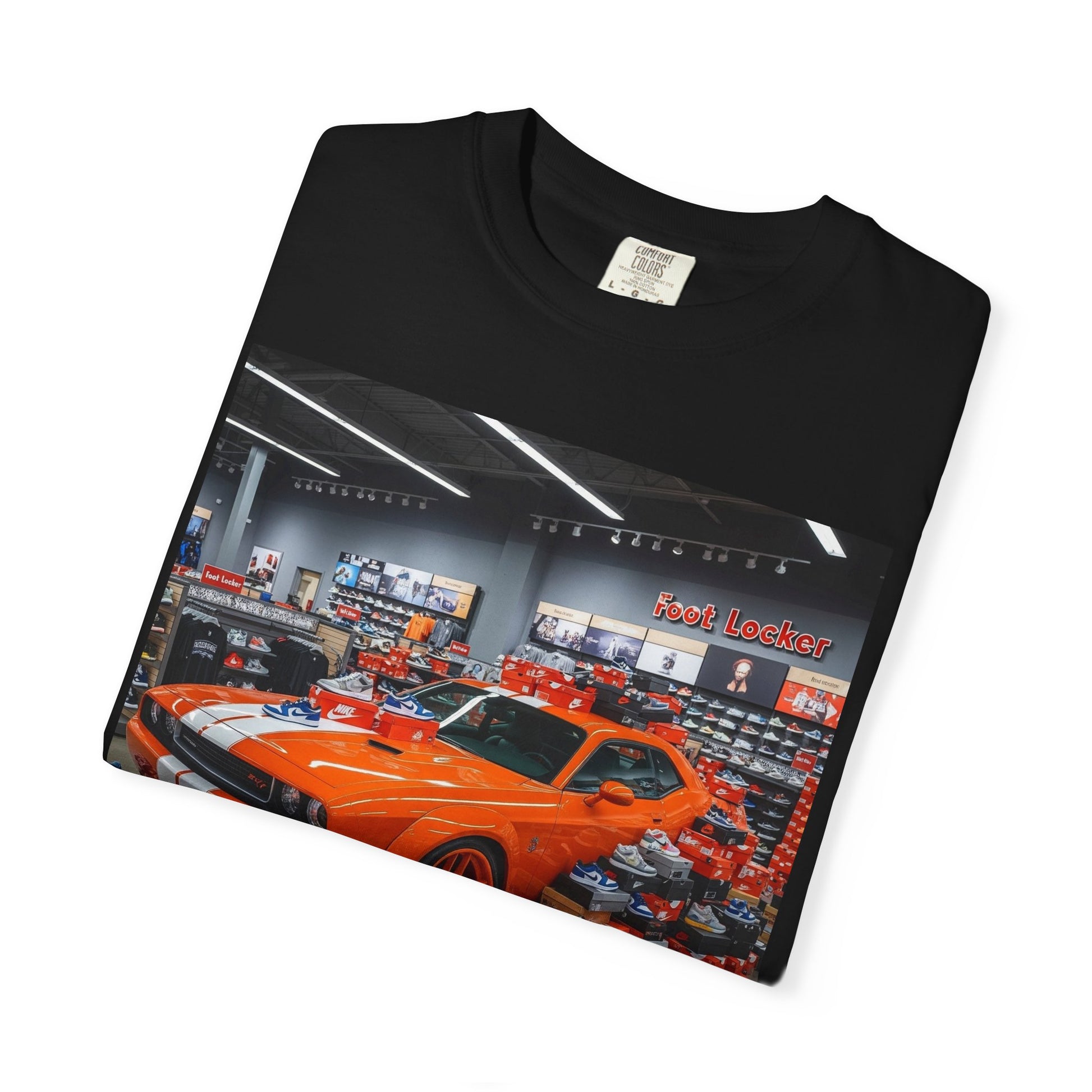 Vibrant Automotive Graphic Tee, Car Lover T-Shirt, Vintage Car Apparel, Perfect Gift for Gearheads, Unisex Retro Car Shirt