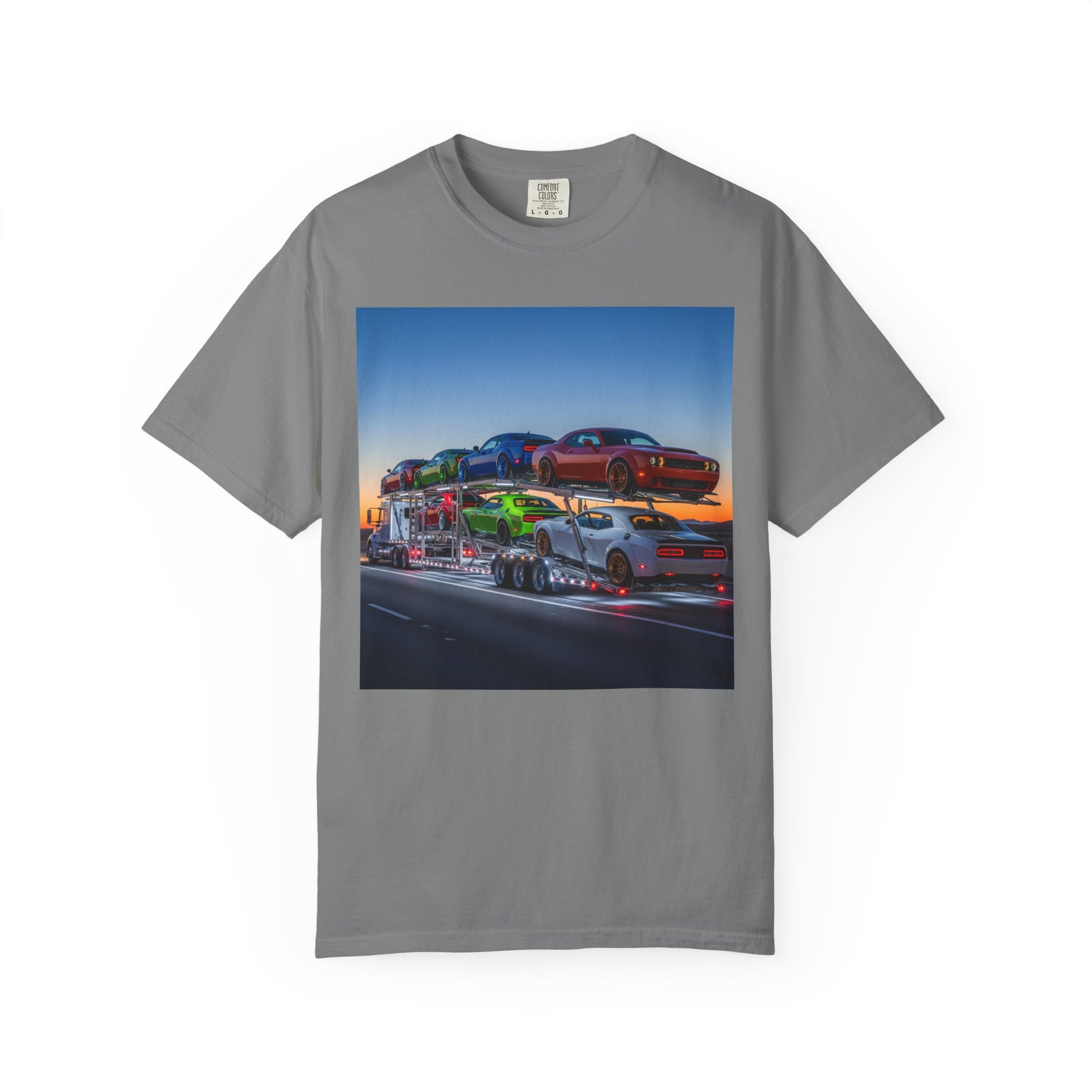 Vintage Car Transport Unisex T-shirt, Retro Car Lover Gift, Automotive Graphic Tee, Car Enthusiast Apparel, Nostalgic Summer Wear