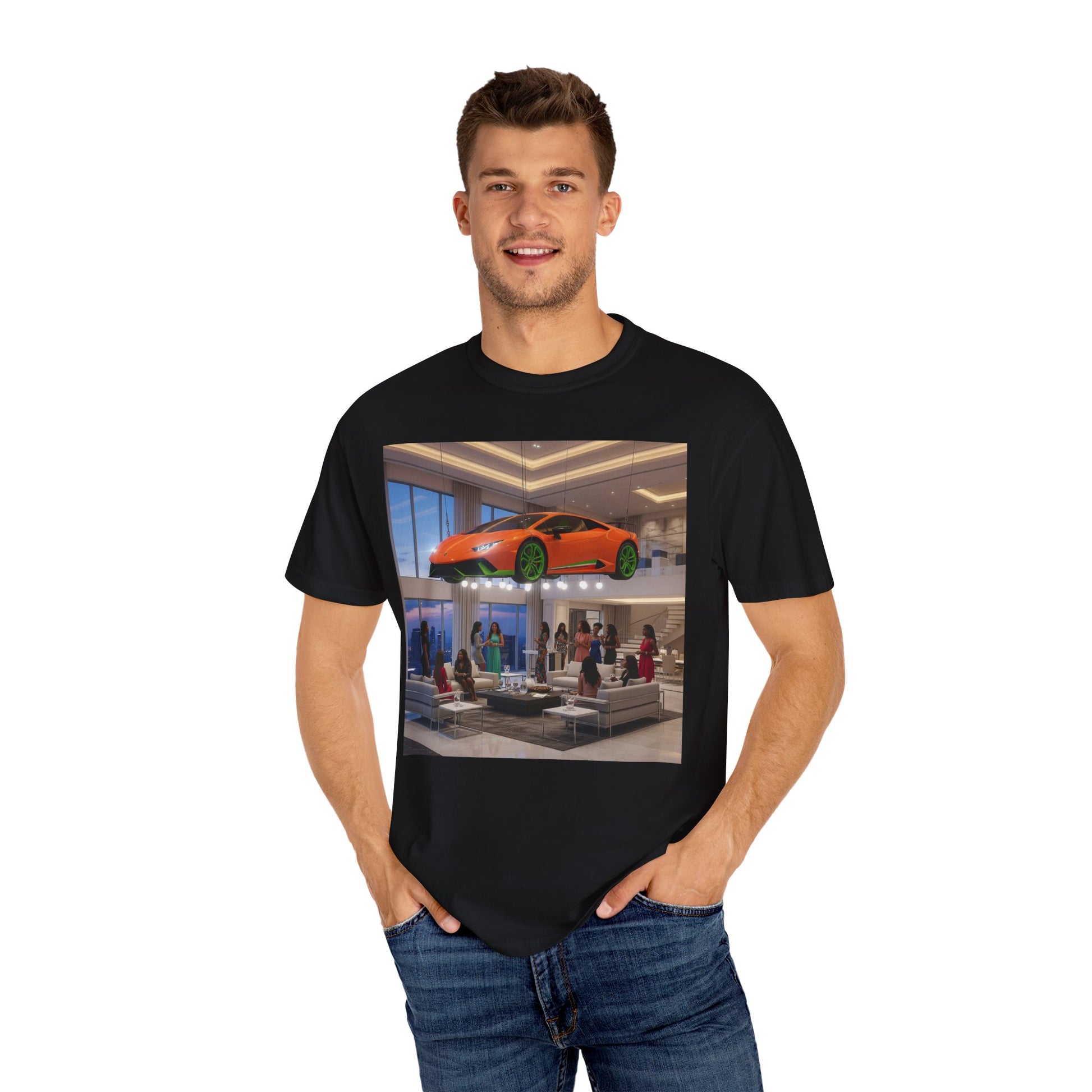 Stylish Automotive T-Shirt, Car Lovers Tee, Unisex Graphic Shirt, Fashionable Gift for Him/Her, Casual Streetwear