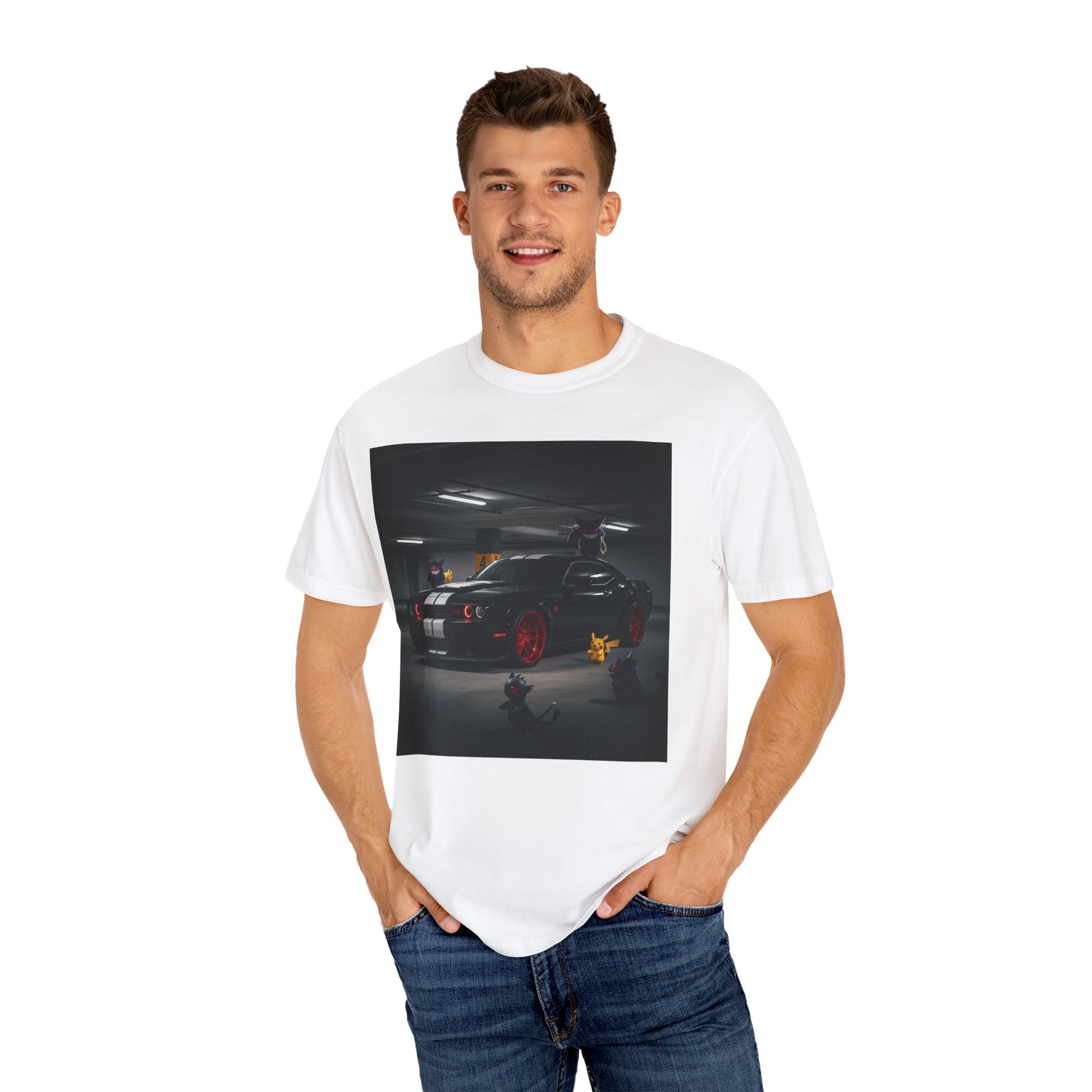 Cool Car Graphic Tee for Enthusiasts, Unisex Vintage T-Shirt, Automotive Gift, Casual Wear, Streetwear Style, Unique Graphic Design
