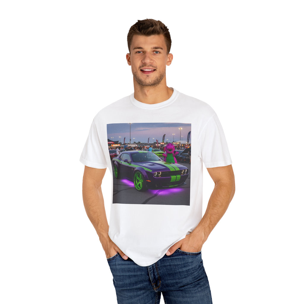 Neon Car Vibe T-Shirt, Car Enthusiast Shirt, Unisex Graphic Tee, Automotive Gift, Casual Wear, Street Style, Car Show Tee
