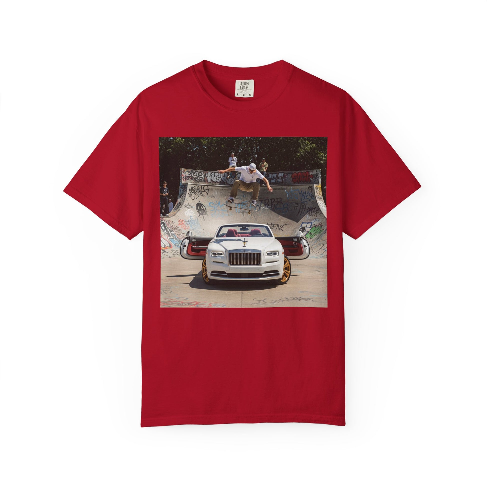 Skateboarder Graphic Tee, Unisex Cotton T-shirt, Streetwear Style, Perfect for Skateboarding Enthusiasts, Great Gift for Teens