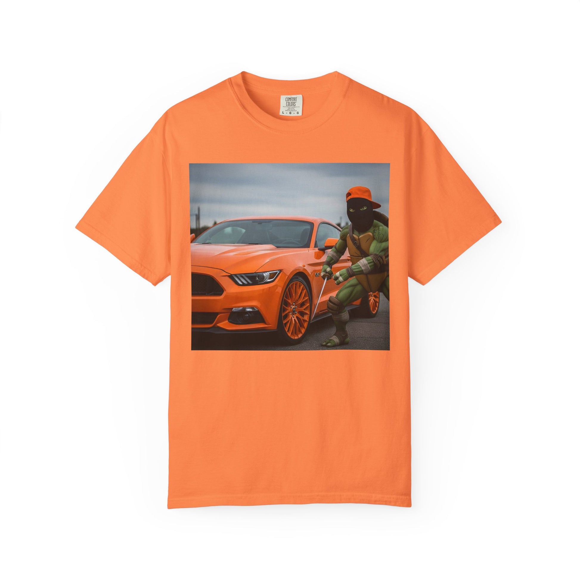 Cool Ninja Car T-shirt, Unisex Graphic Tee, Automotive Fan Apparel, Casual Wear for Boys and Girls, Birthday Gift, Anniversary T-shirt