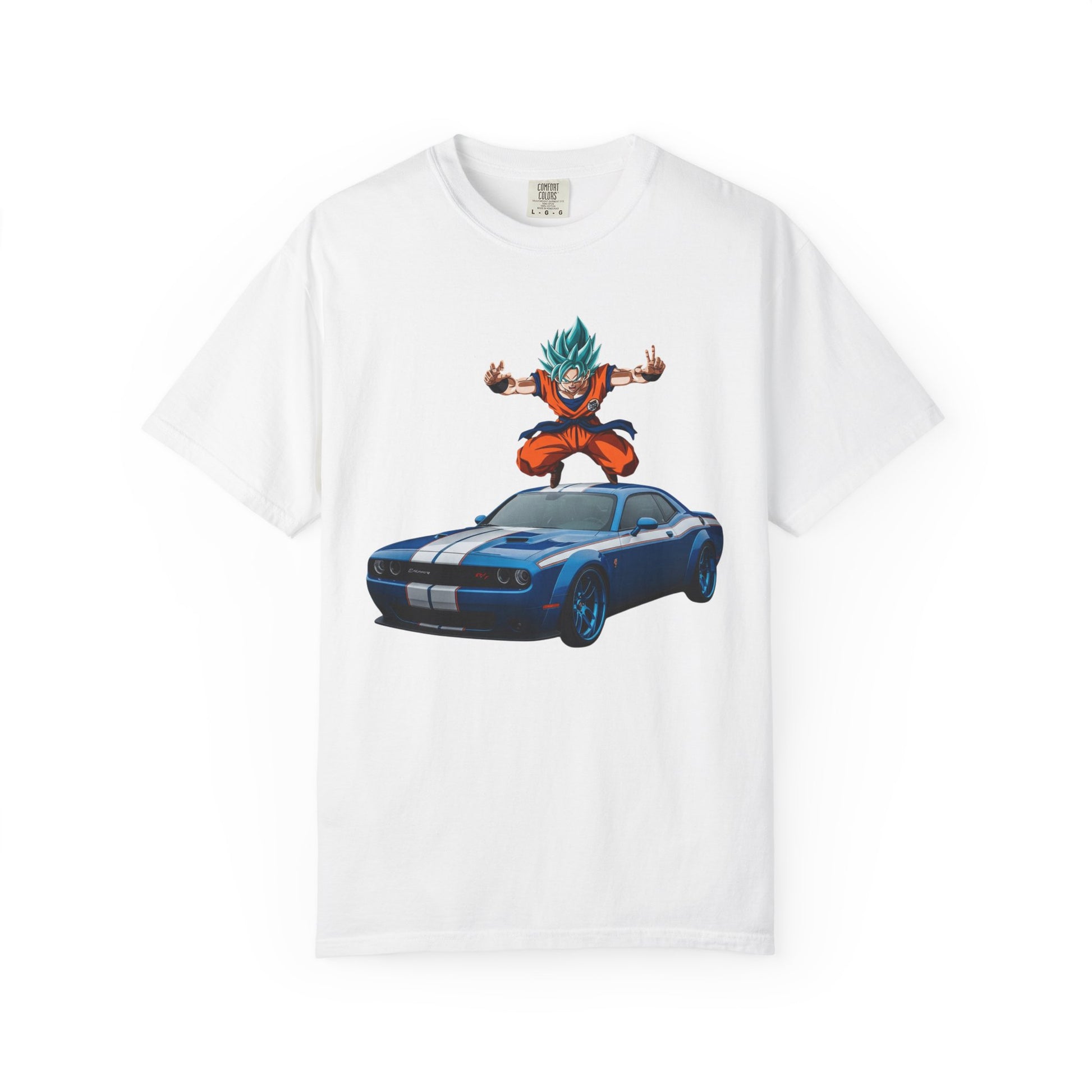 Dragon Ball Z Super Saiyan T-Shirt, Unisex Graphic Tee, Anime Fan Gift, Car Enthusiast Apparel, Casual Wear, Birthday Surprise