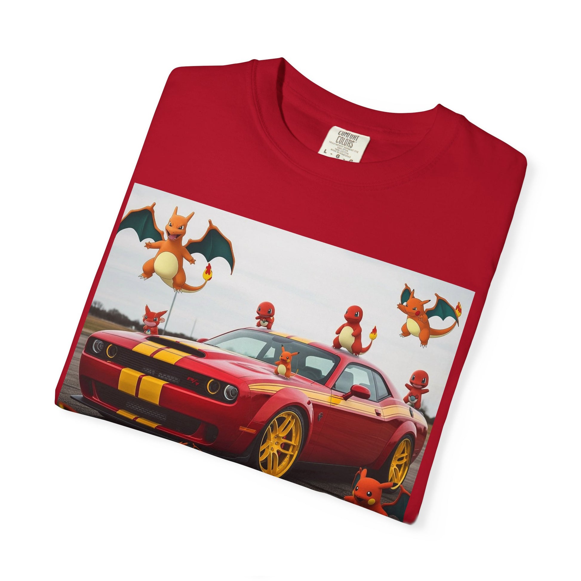 Car Enthusiast T-Shirt, Gamer Tee, Unisex Graphic Tee, Funny Car Shirt, Poke Fan Gift
