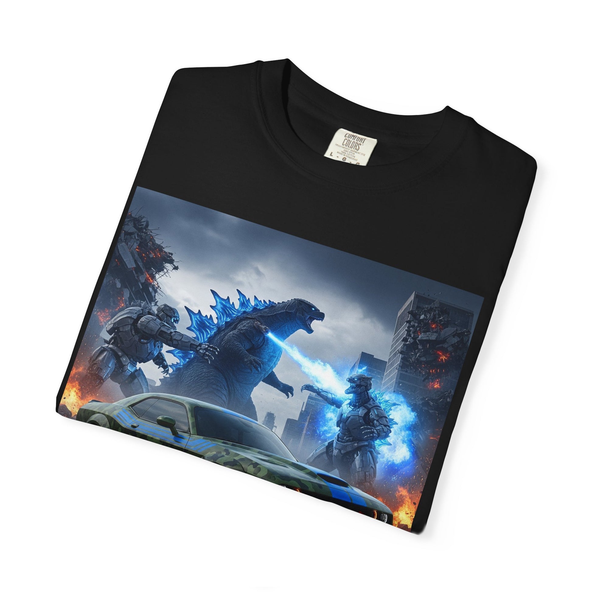 Zilla Adventure Unisex T-Shirt, Perfect for Gamers, Car Lovers, Movie Nights, Fun Gift Idea