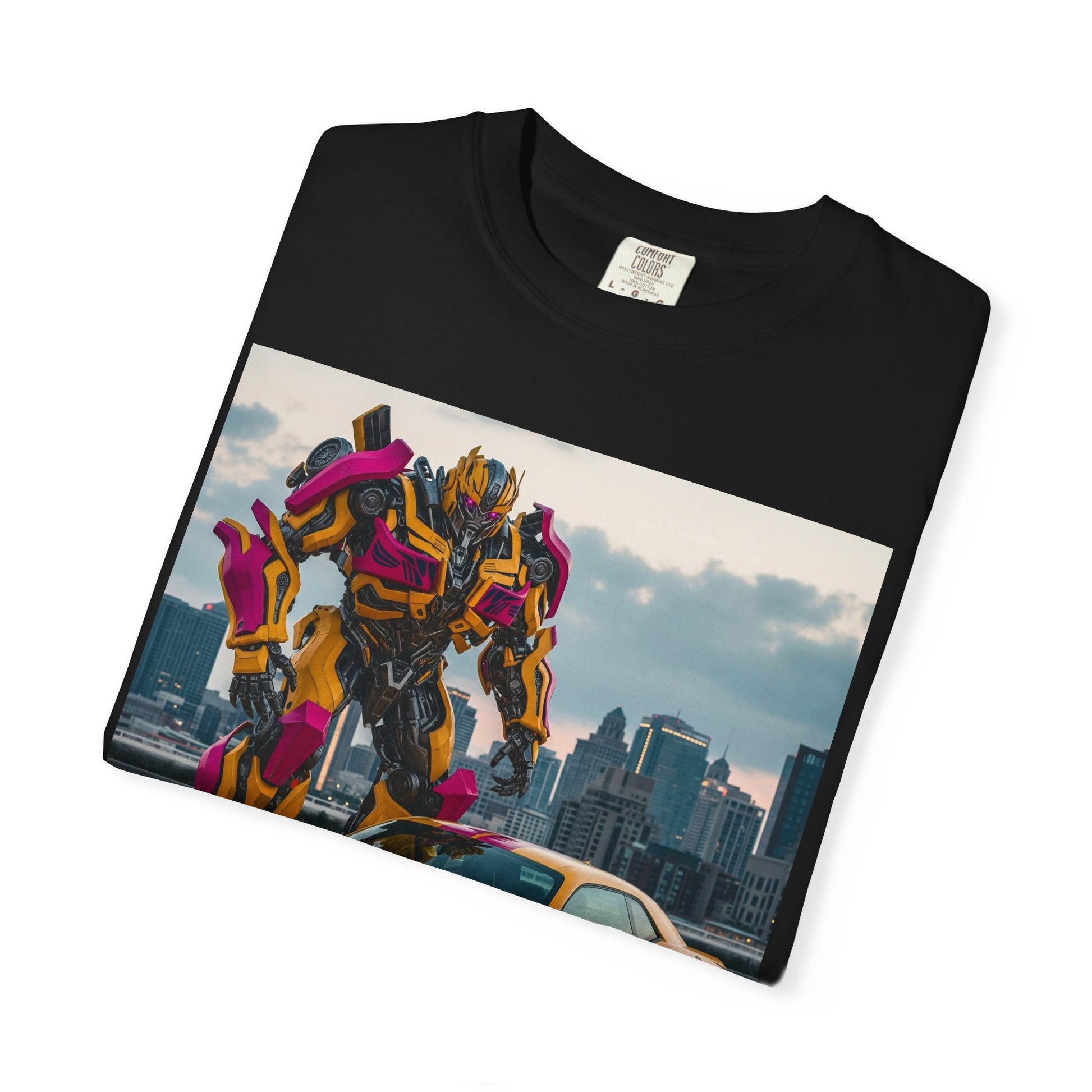 Transformers-Inspired Unisex T-shirt, Graphic Tee for Fans, Casual Wear, Gift for Collectors, Movie Merchandise, Ideal for Kids or Adults