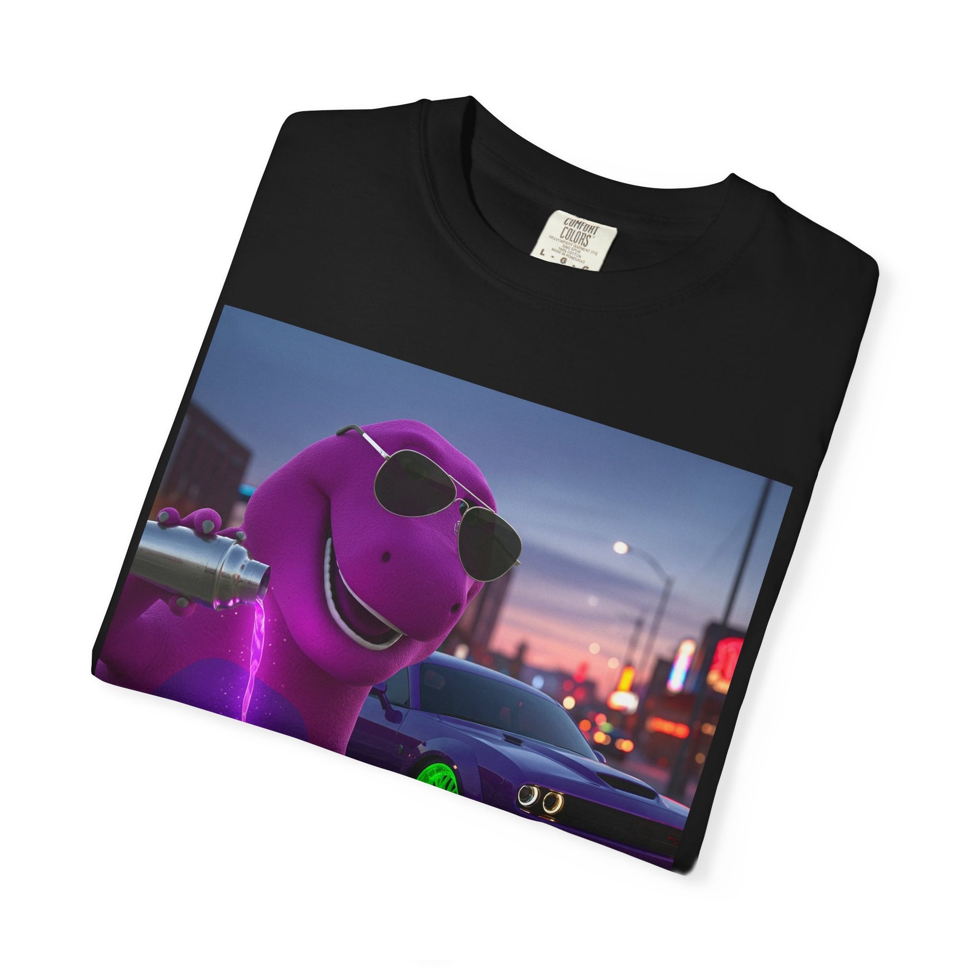 Chill Vibes Unisex T-Shirt - Fun Dinosaur Graphic Tee, Casual Streetwear, Funny Gift, Festive Party, Trendy Summer Style
