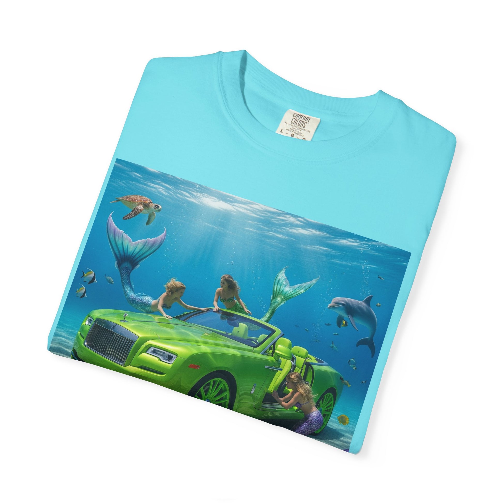 Underwater Adventure T-Shirt, Ocean Vibes Tee, Summer Style, Fun Gift for Ocean Lovers, Unique Casual Wear, Beach Party Top