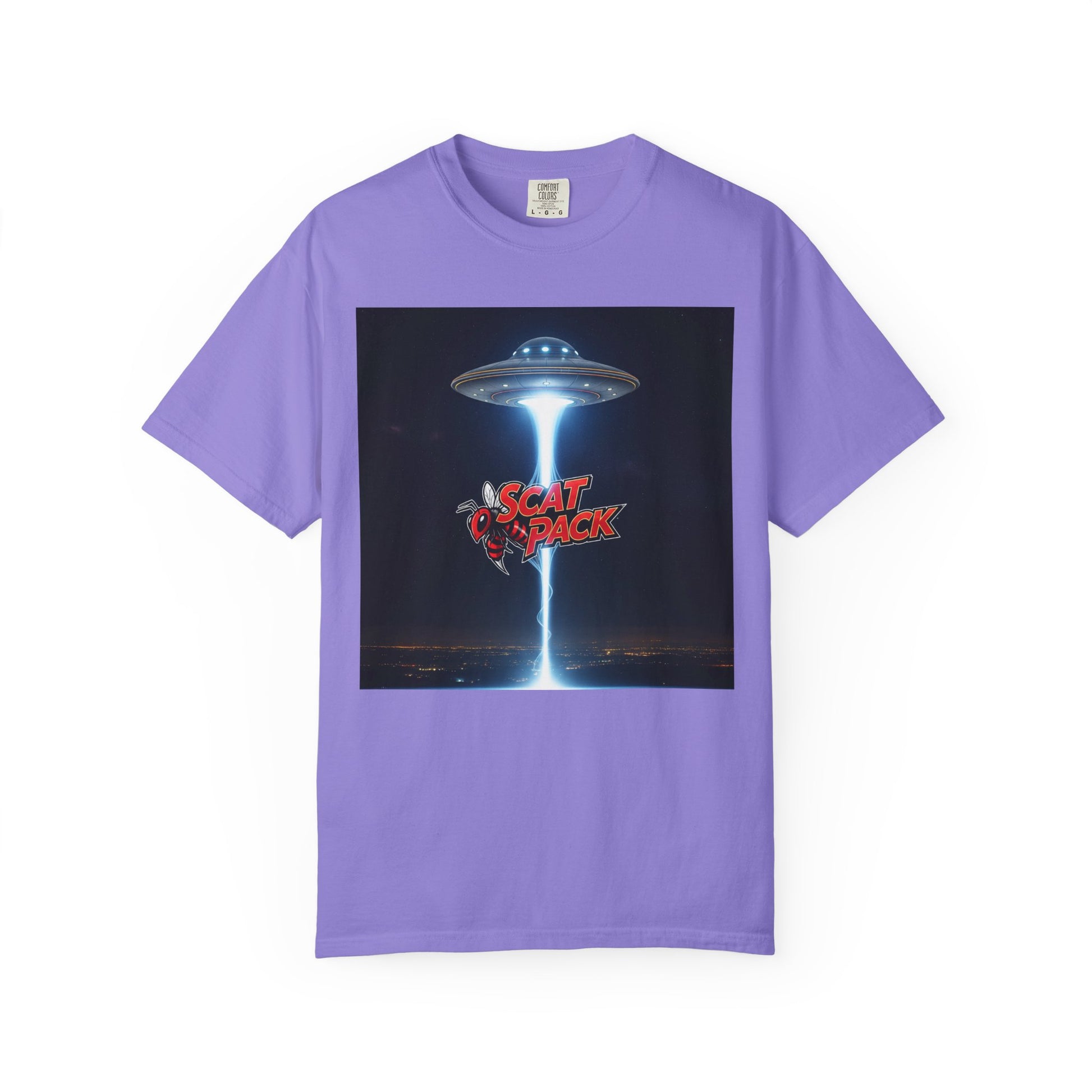Sci-Fi Graphic T-Shirt, Unisex Tee, UFO T-Shirt, Gamer Apparel, Fun Gift for Space Lovers, Casual Wear
