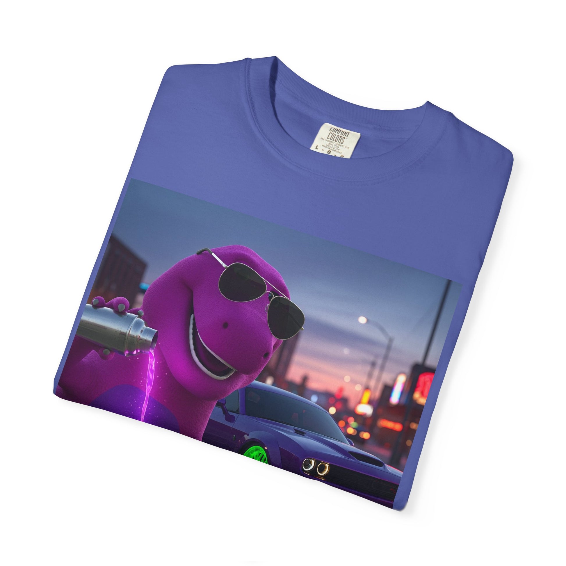 Chill Vibes Unisex T-Shirt - Fun Dinosaur Graphic Tee, Casual Streetwear, Funny Gift, Festive Party, Trendy Summer Style
