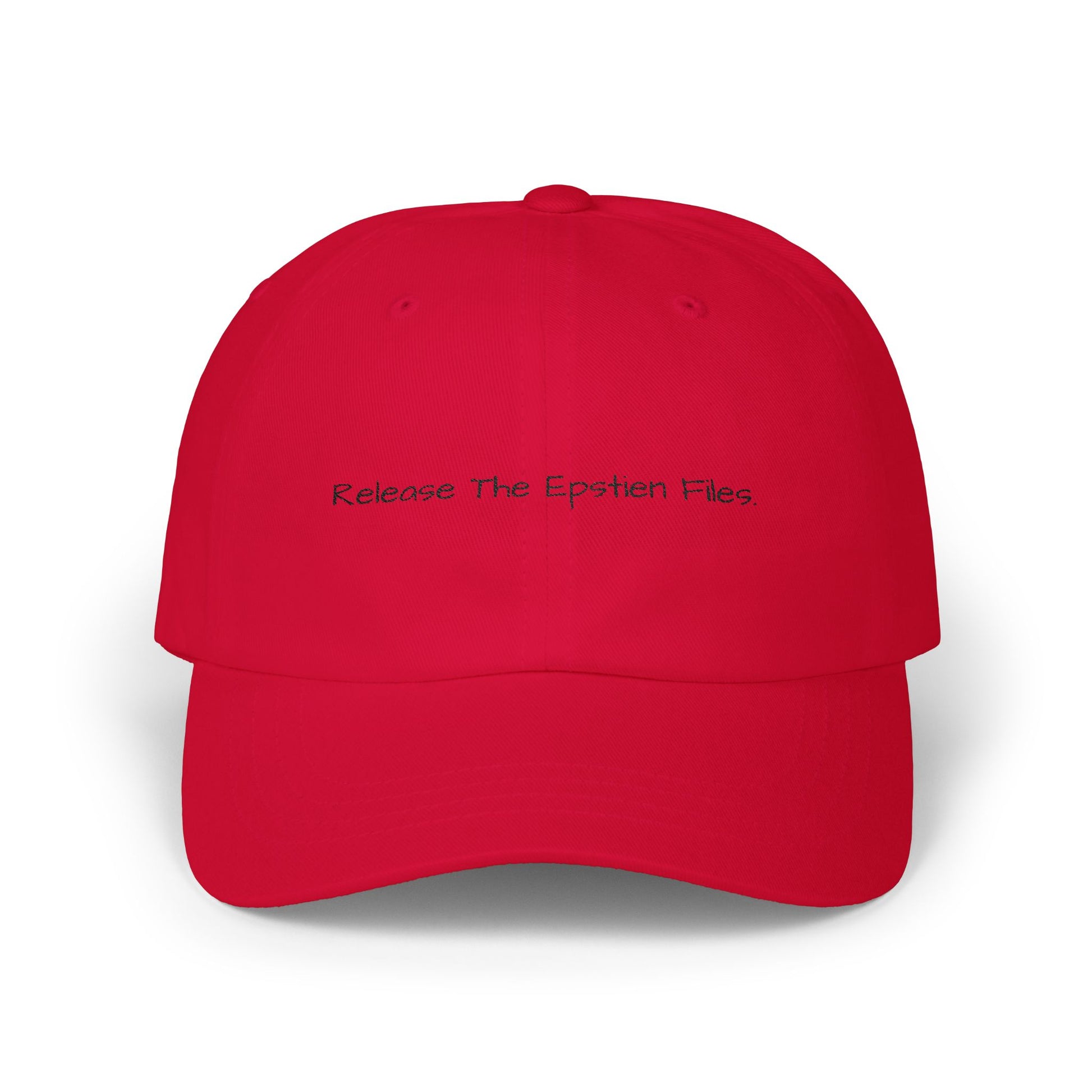 Classic Dad Cap - Release The Epstein Files, Casual Hat for Dads, Unisex Adjustable Cap, Perfect Gift for Father's Day, Trendy Streetwear