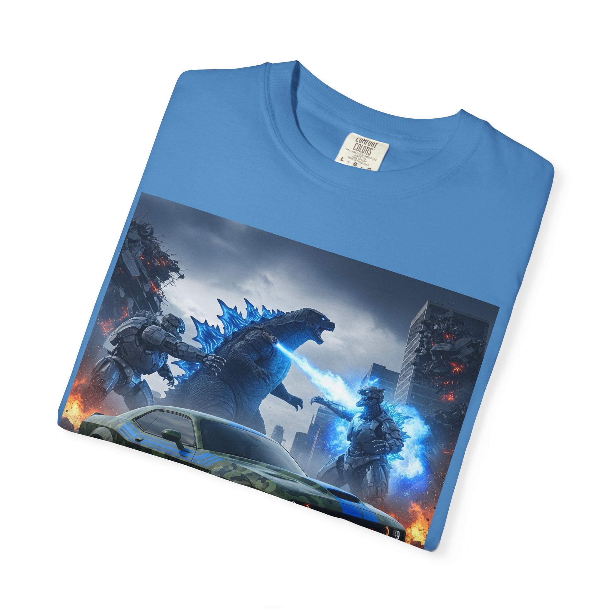 Zilla Adventure Unisex T-Shirt, Perfect for Gamers, Car Lovers, Movie Nights, Fun Gift Idea