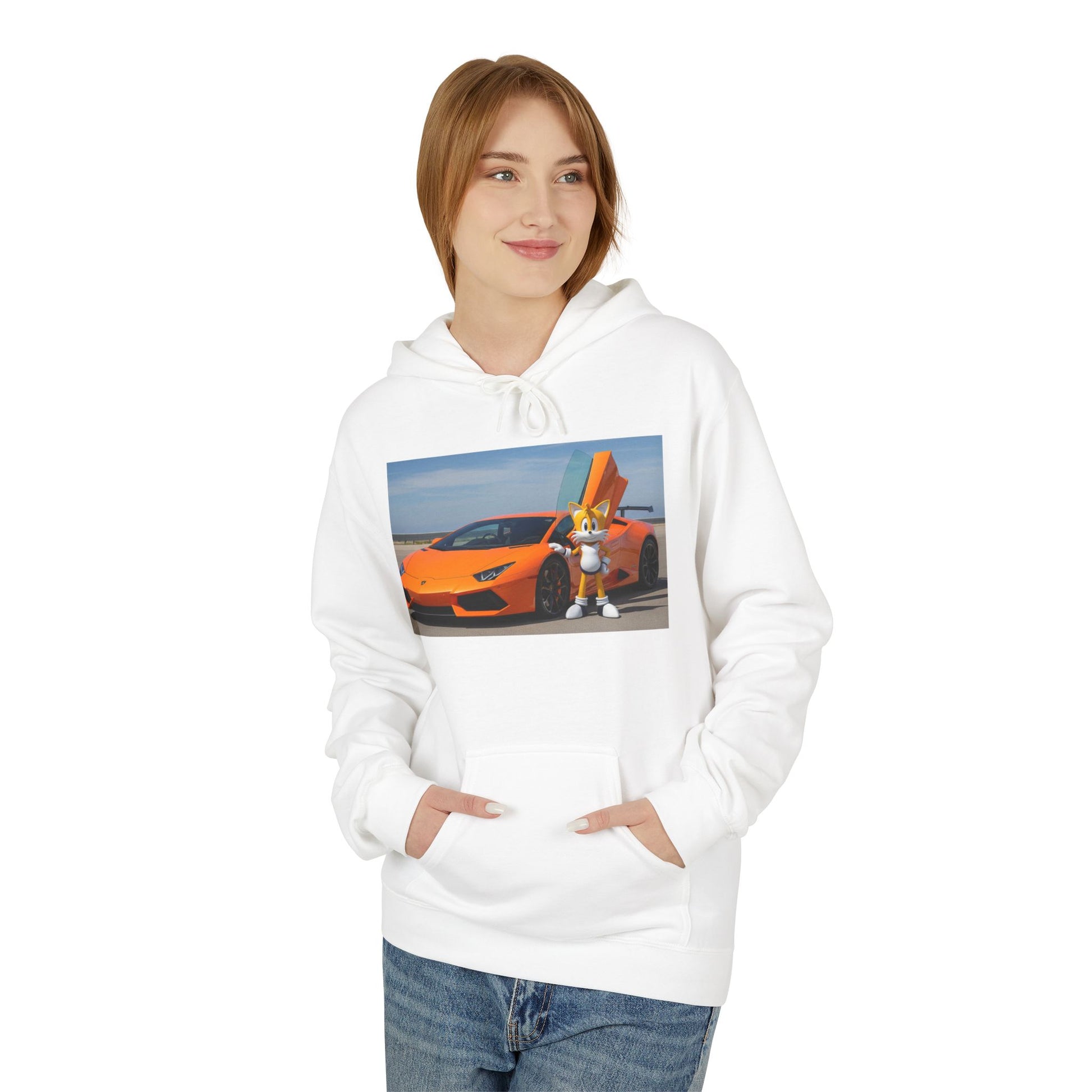 Vibrant Car Enthusiast Hoodie, Cool Streetwear, Gift for Car Lovers, Casual Wear, Perfect for Fall and Winter, Unique Graphic Sweatshirt